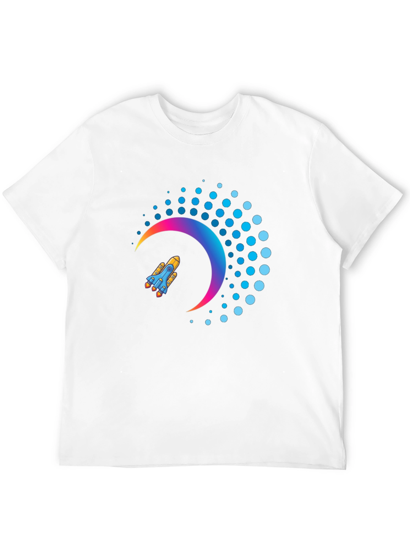 Rocket Crescent T-Shirt - Space Dreams!