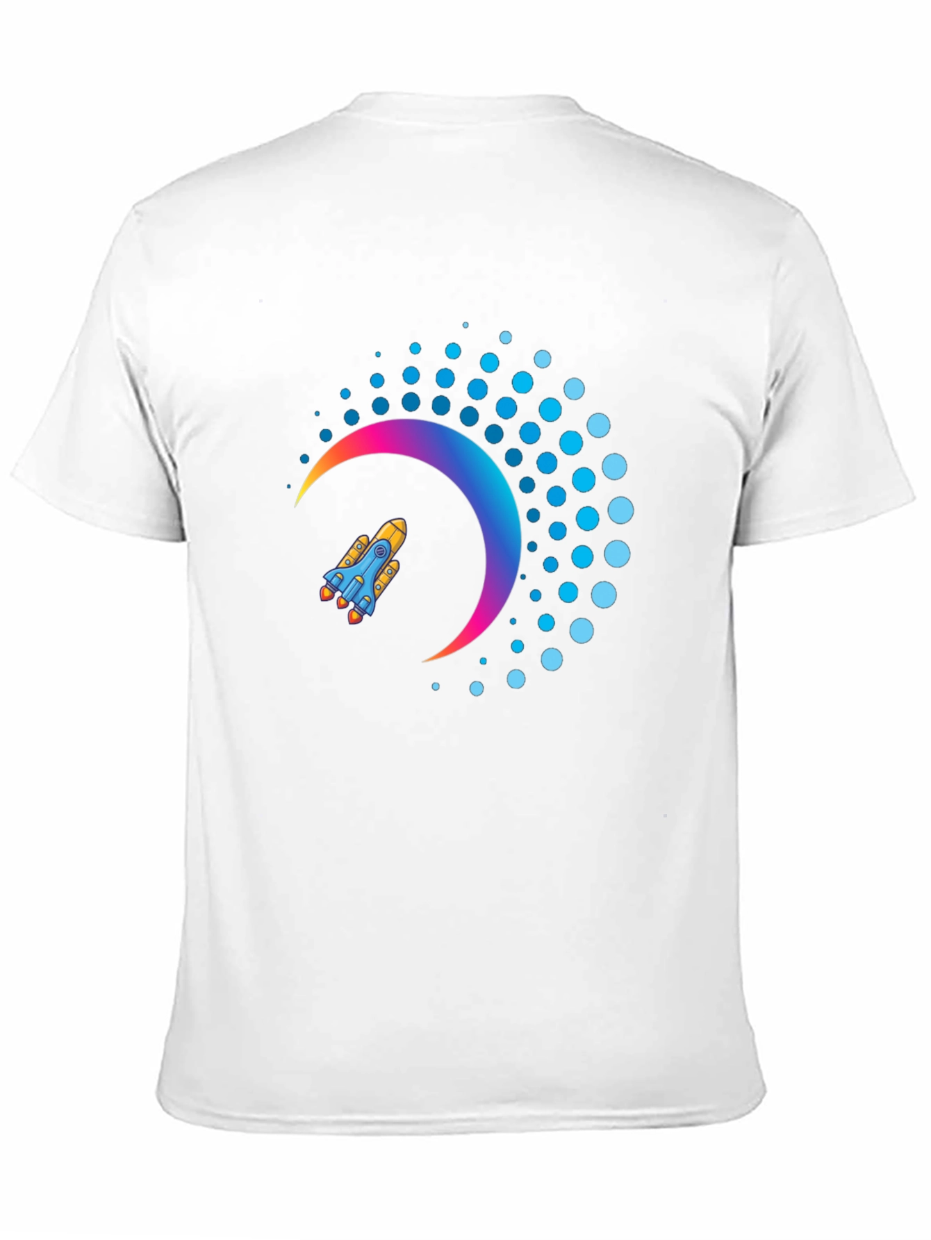 Rocket Crescent T-Shirt - Space Dreams!