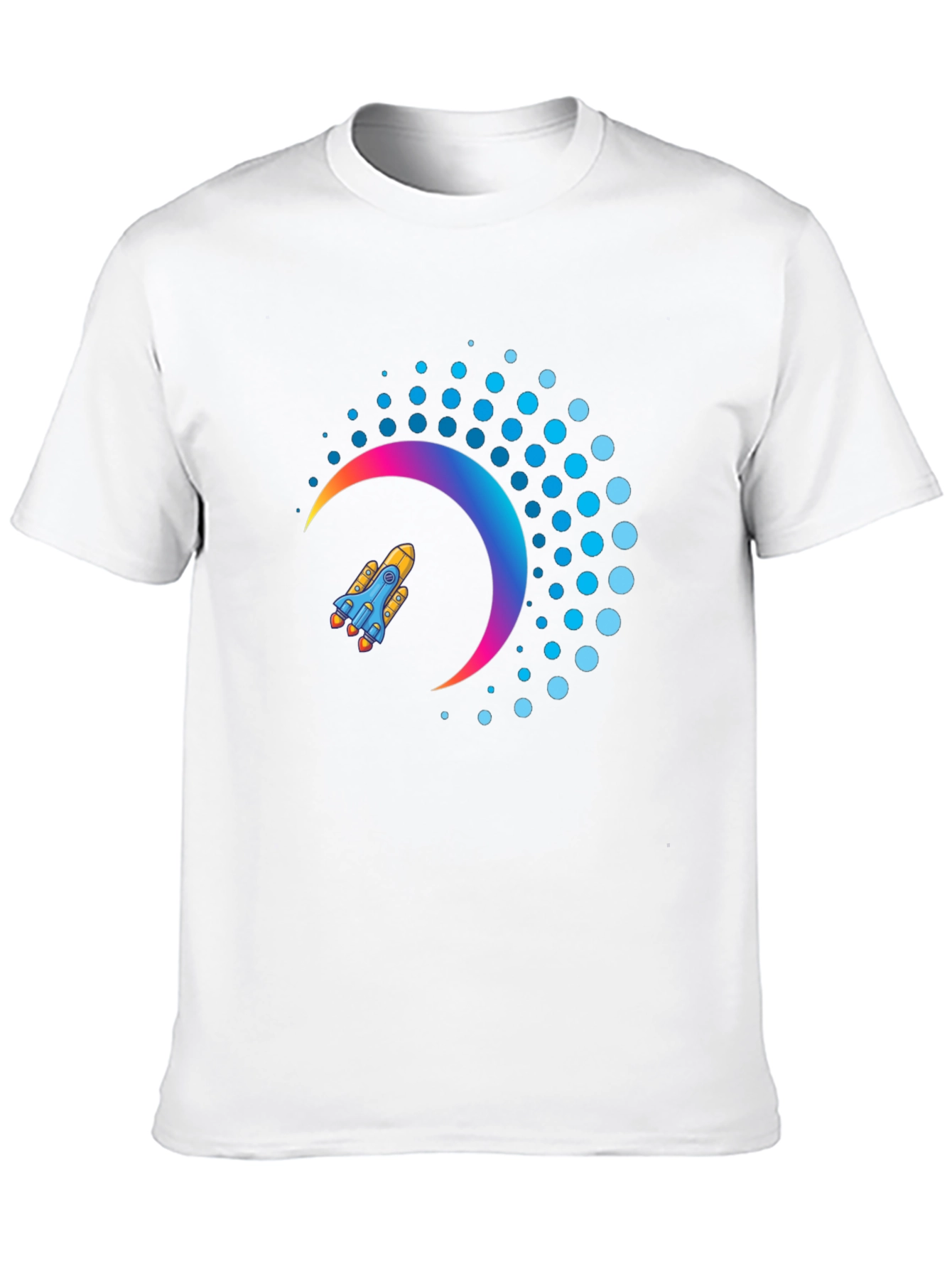 Rocket Crescent T-Shirt - Space Dreams!