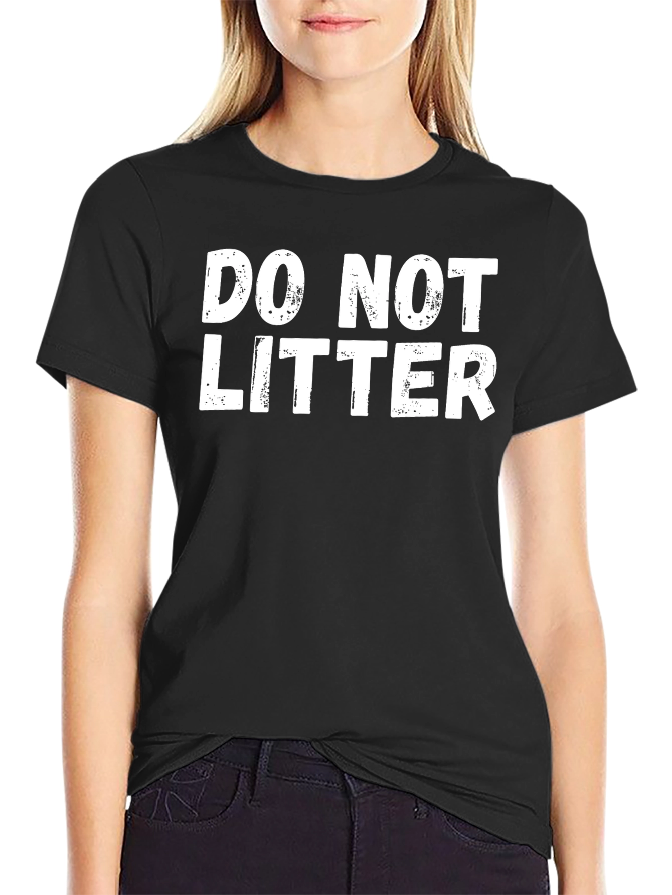 Do Not Litter Graphic T-Shirt