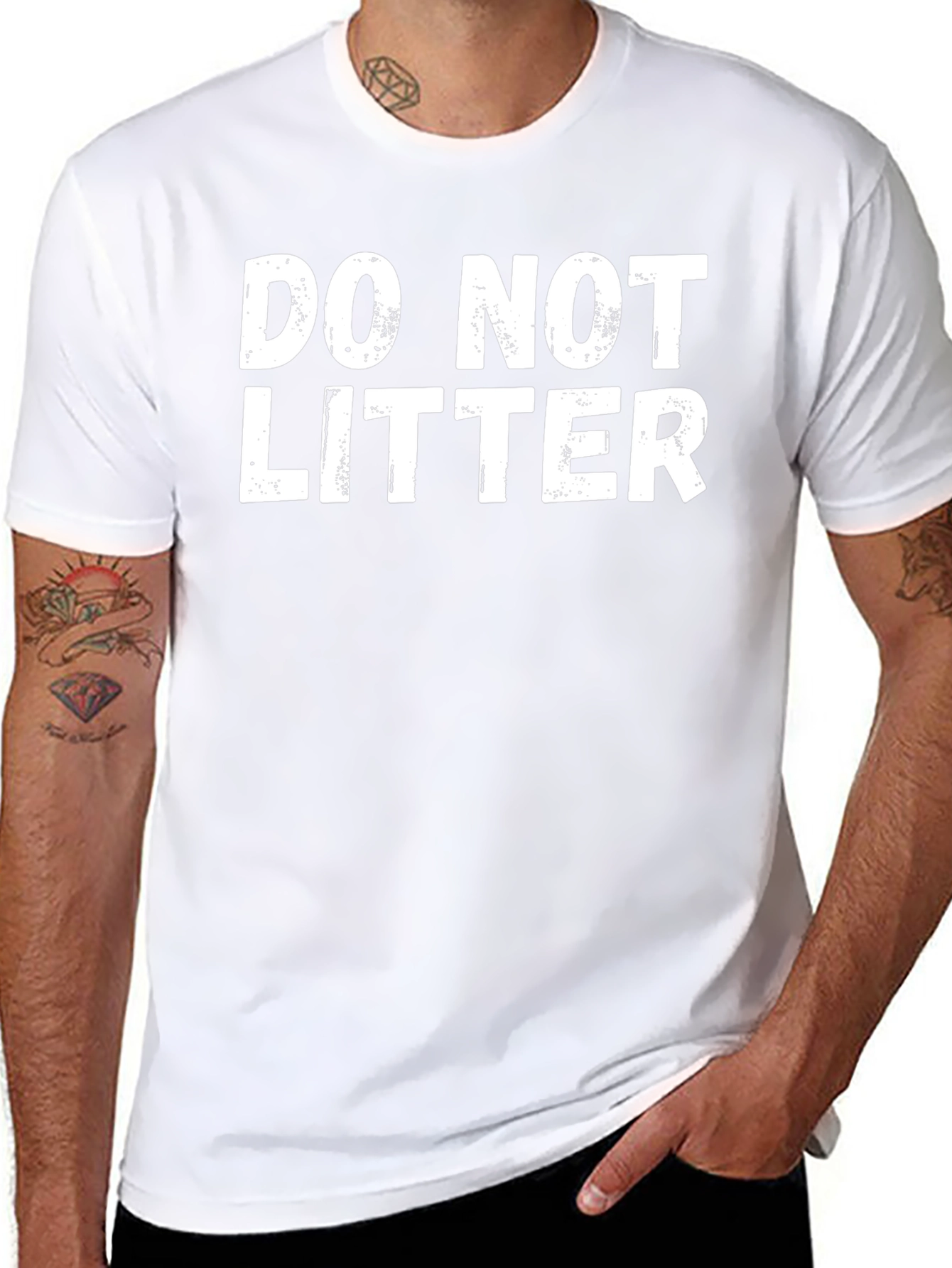 Do Not Litter Graphic T-Shirt