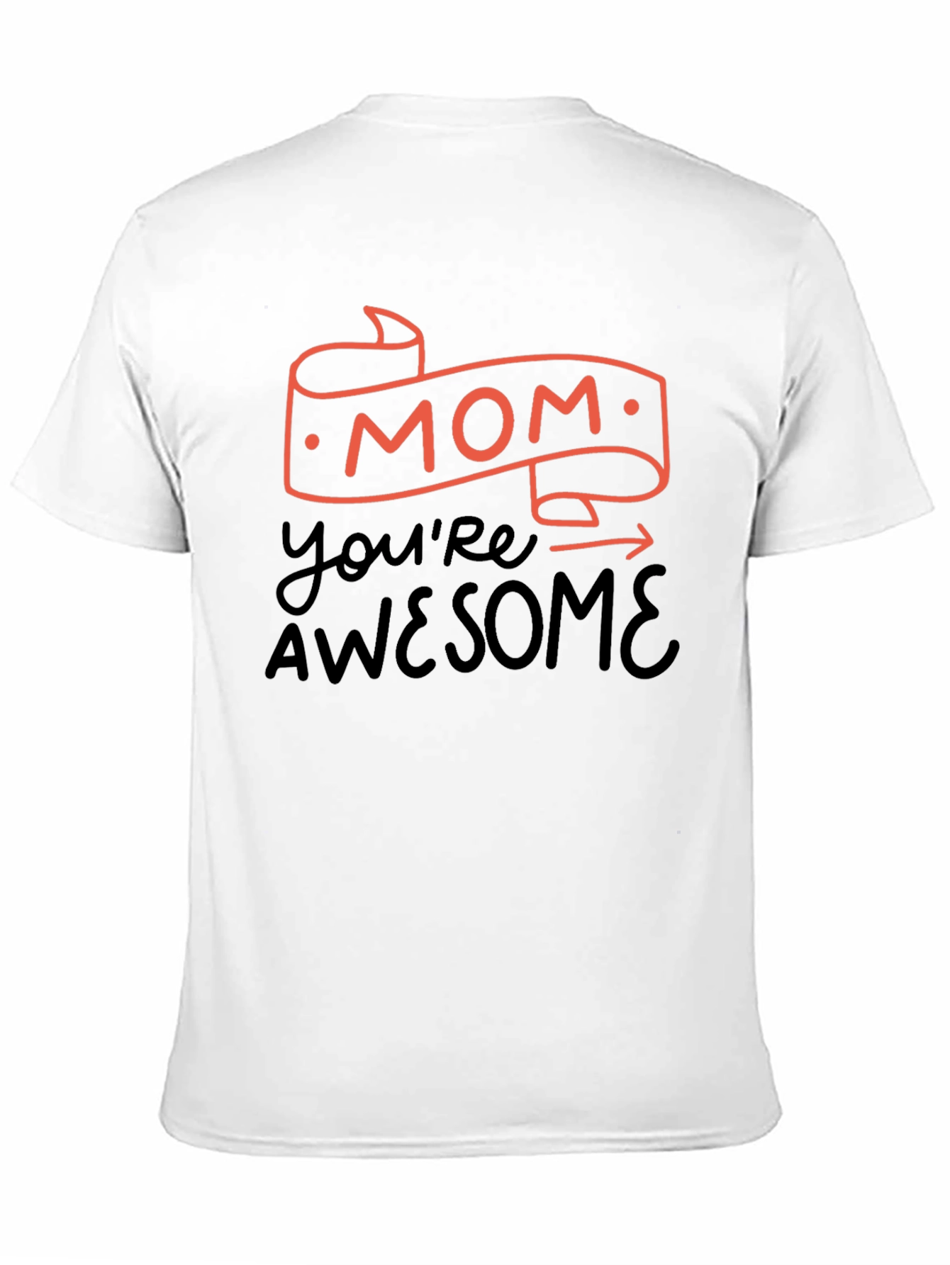 Mom Youre Awesome Black T-Shirt