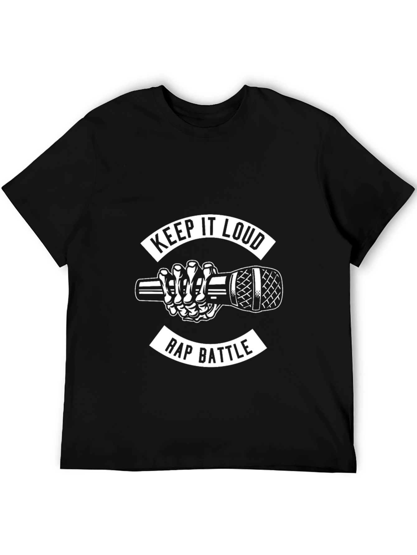 Keep it Loud Rap Battle Graphic T-Shirt