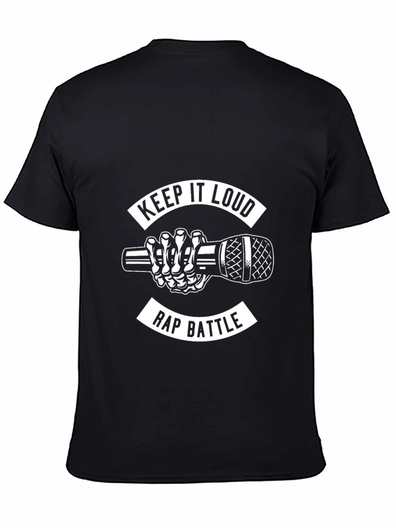 Keep it Loud Rap Battle Graphic T-Shirt