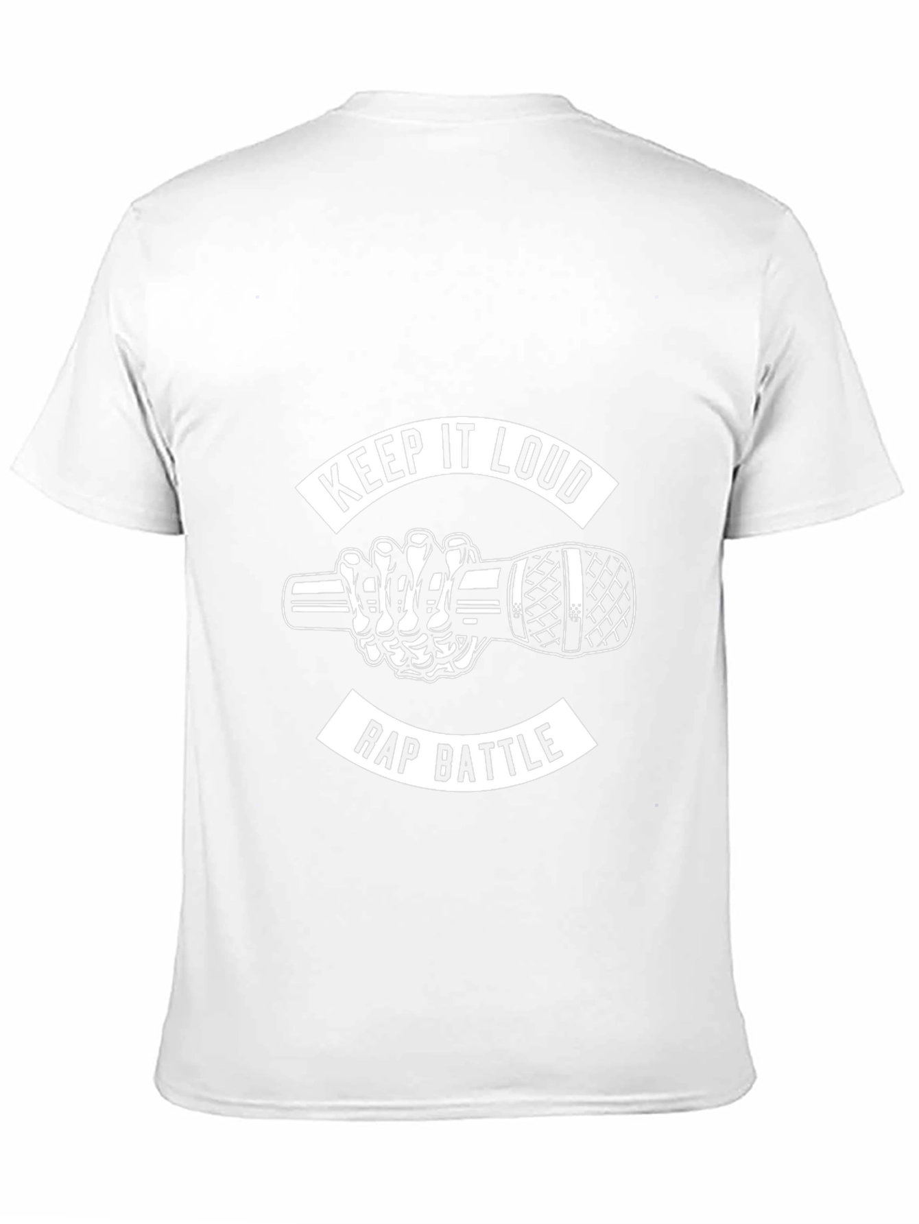 Keep it Loud Rap Battle Graphic T-Shirt