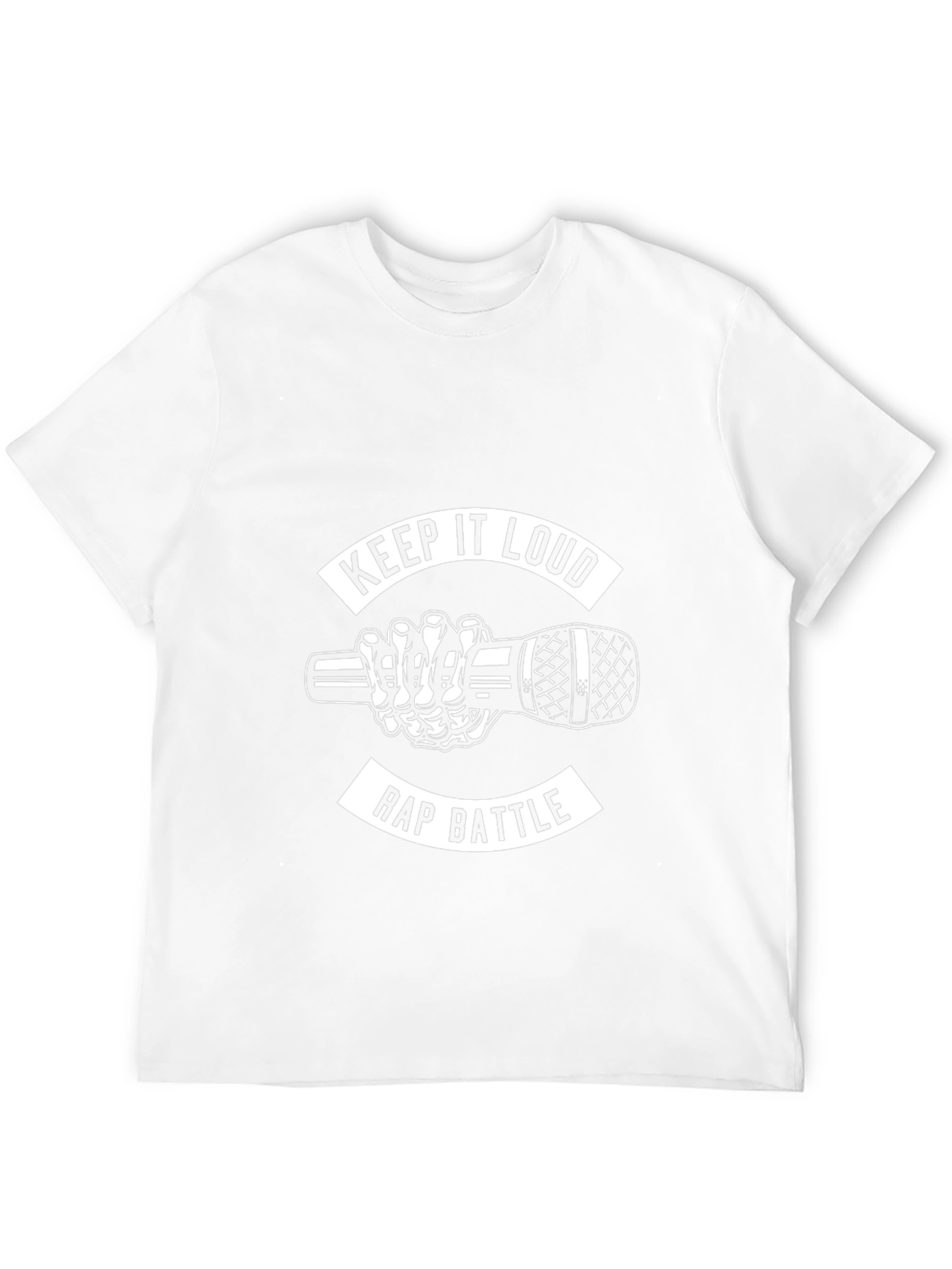 Keep it Loud Rap Battle Graphic T-Shirt