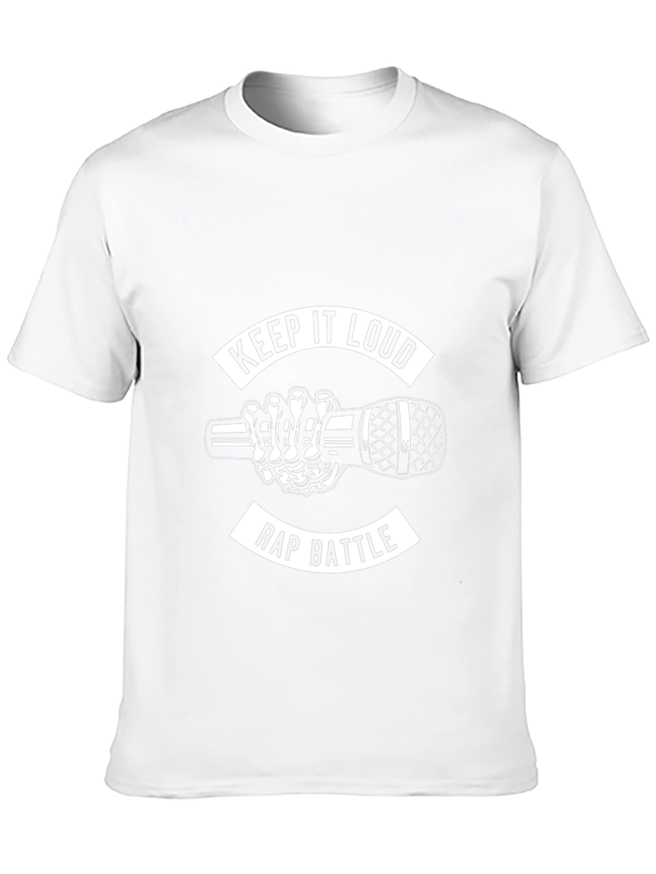 Keep it Loud Rap Battle Graphic T-Shirt