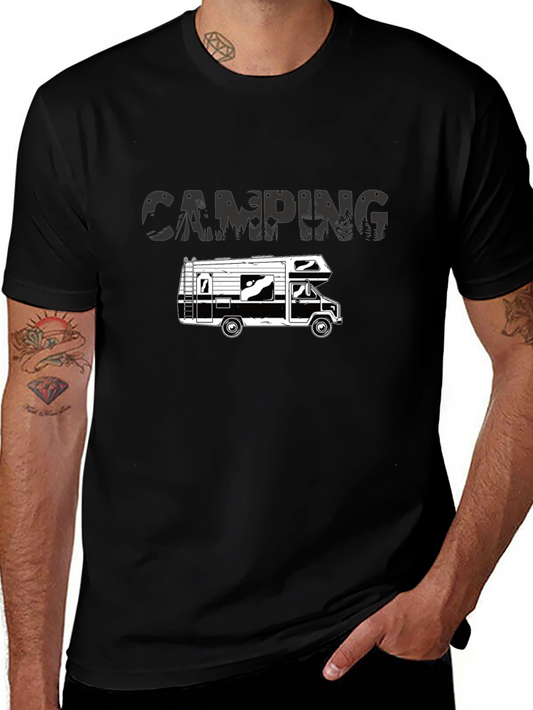 Camping RV Graphic T-Shirt