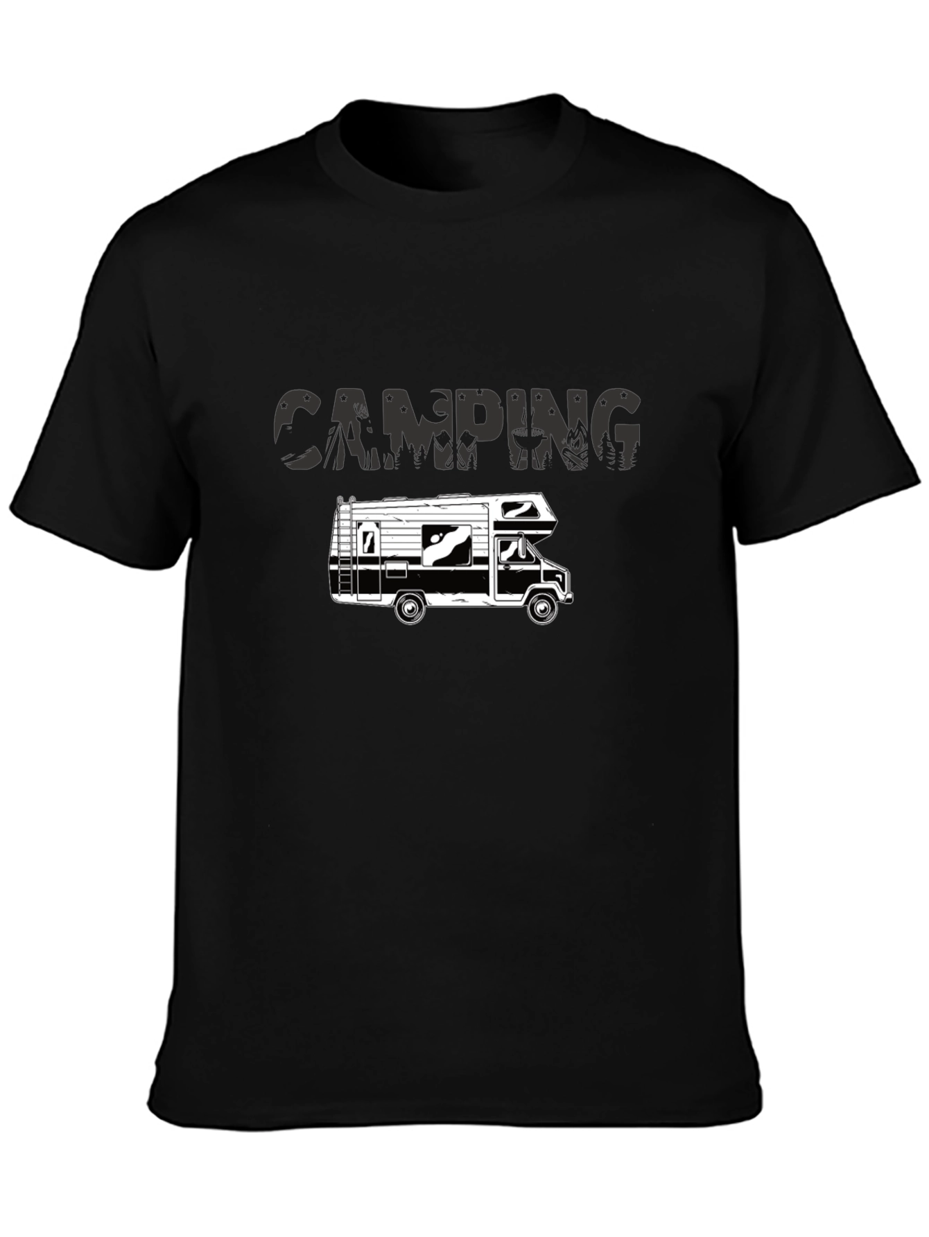 Camping RV Graphic T-Shirt
