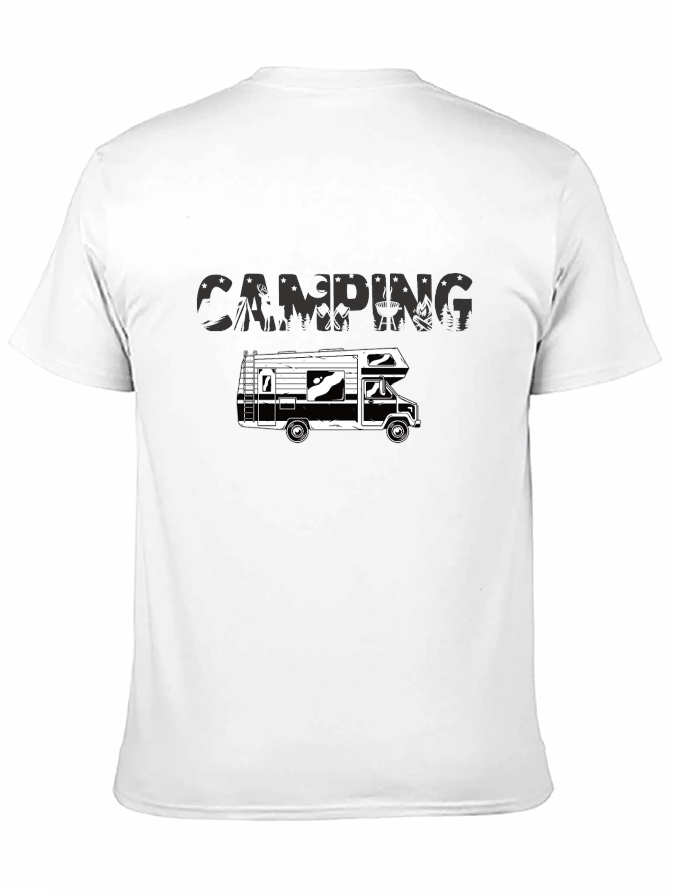 Camping RV Graphic T-Shirt