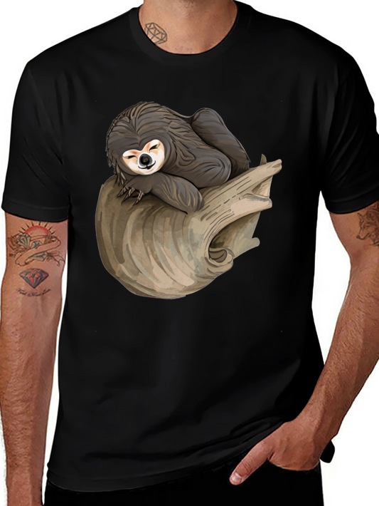 Sloth Nap T-Shirt -  Relaxed Style