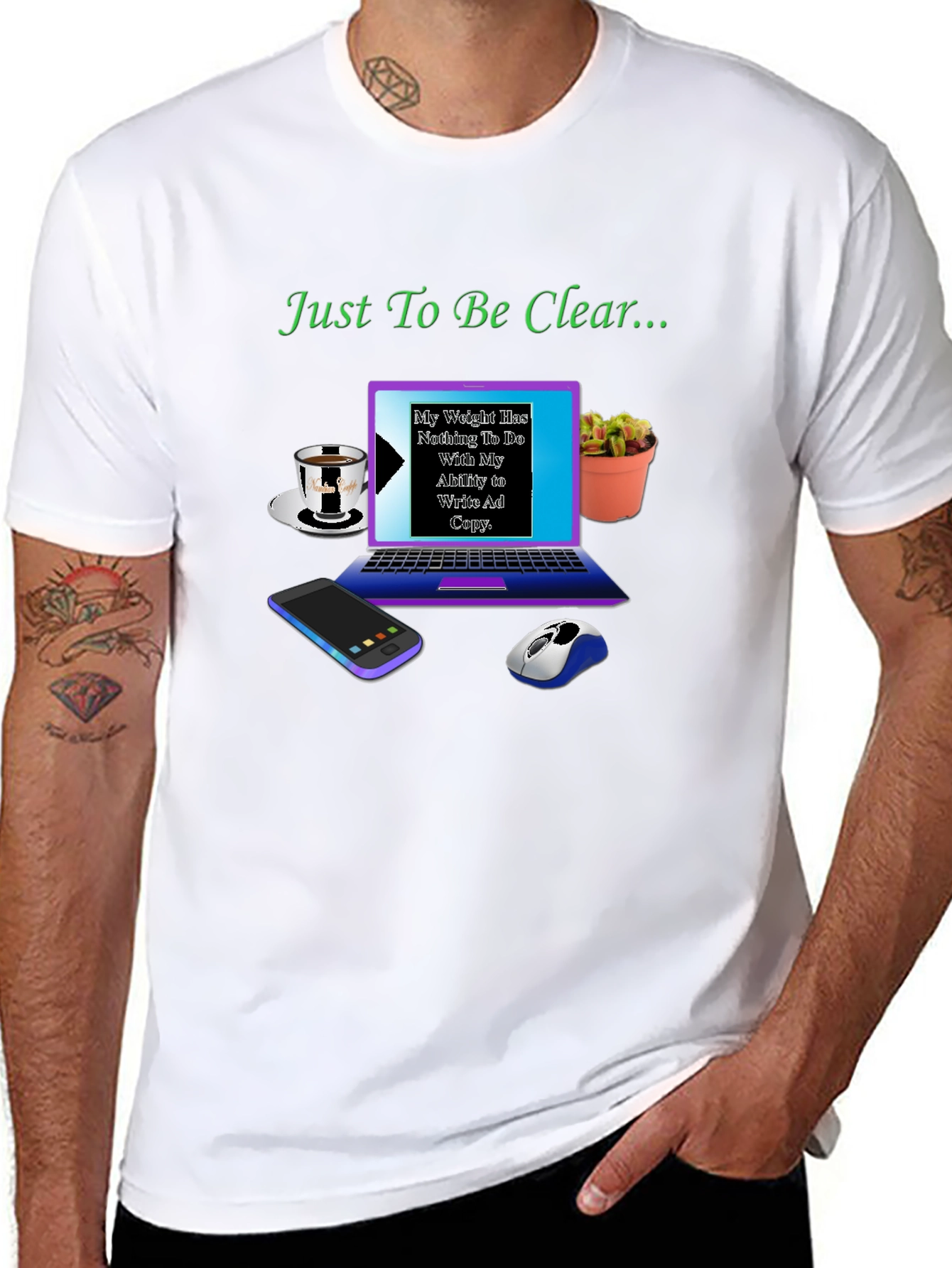 Funny T-Shirt: Weight & Ad Copy