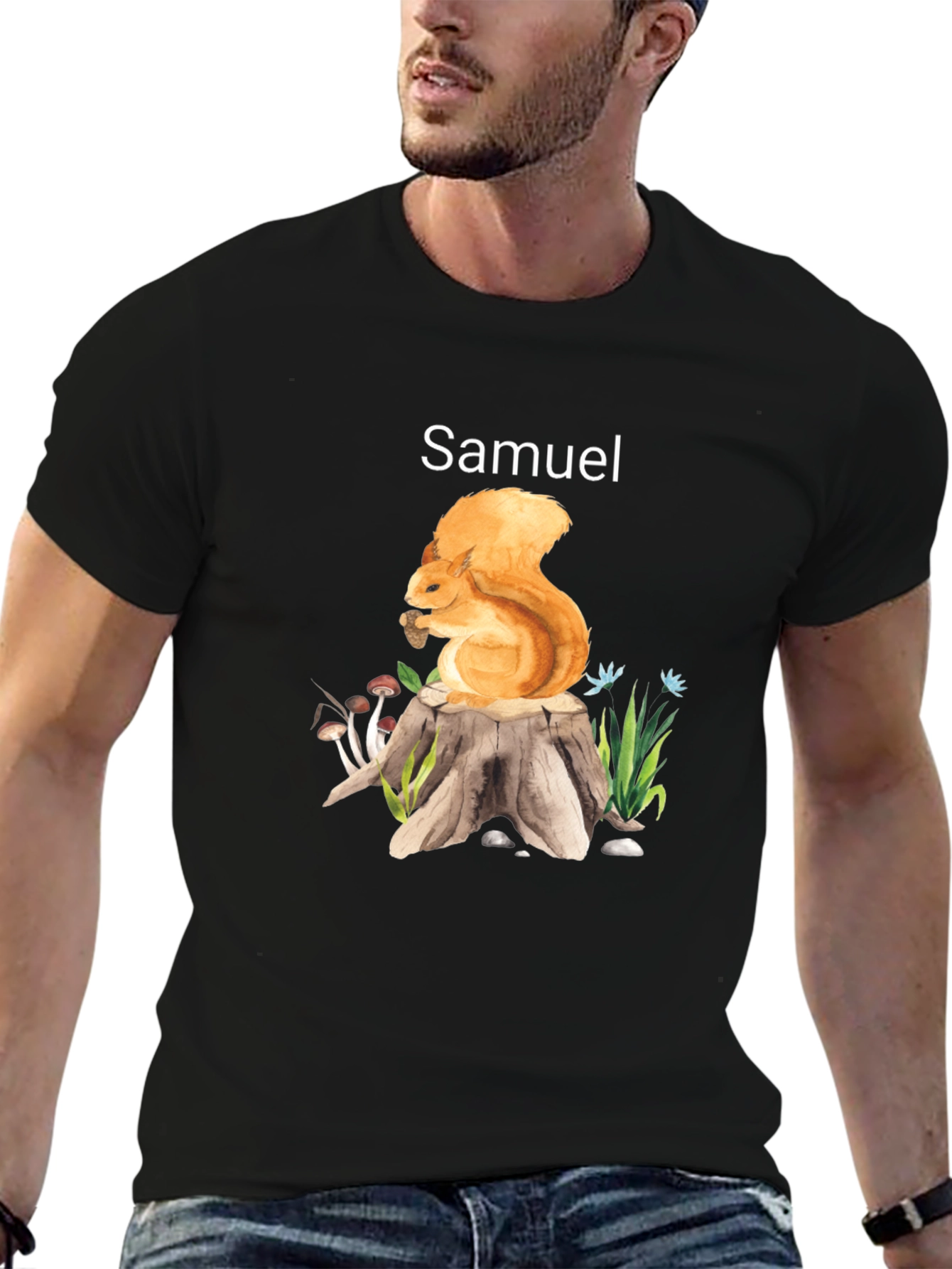 Squirrel Personalized T-Shirt