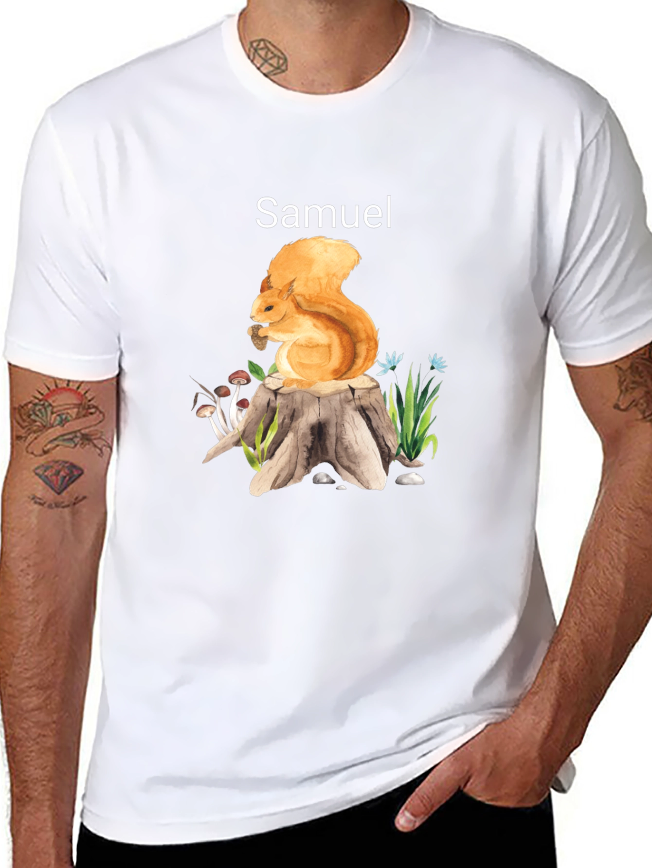Squirrel Personalized T-Shirt