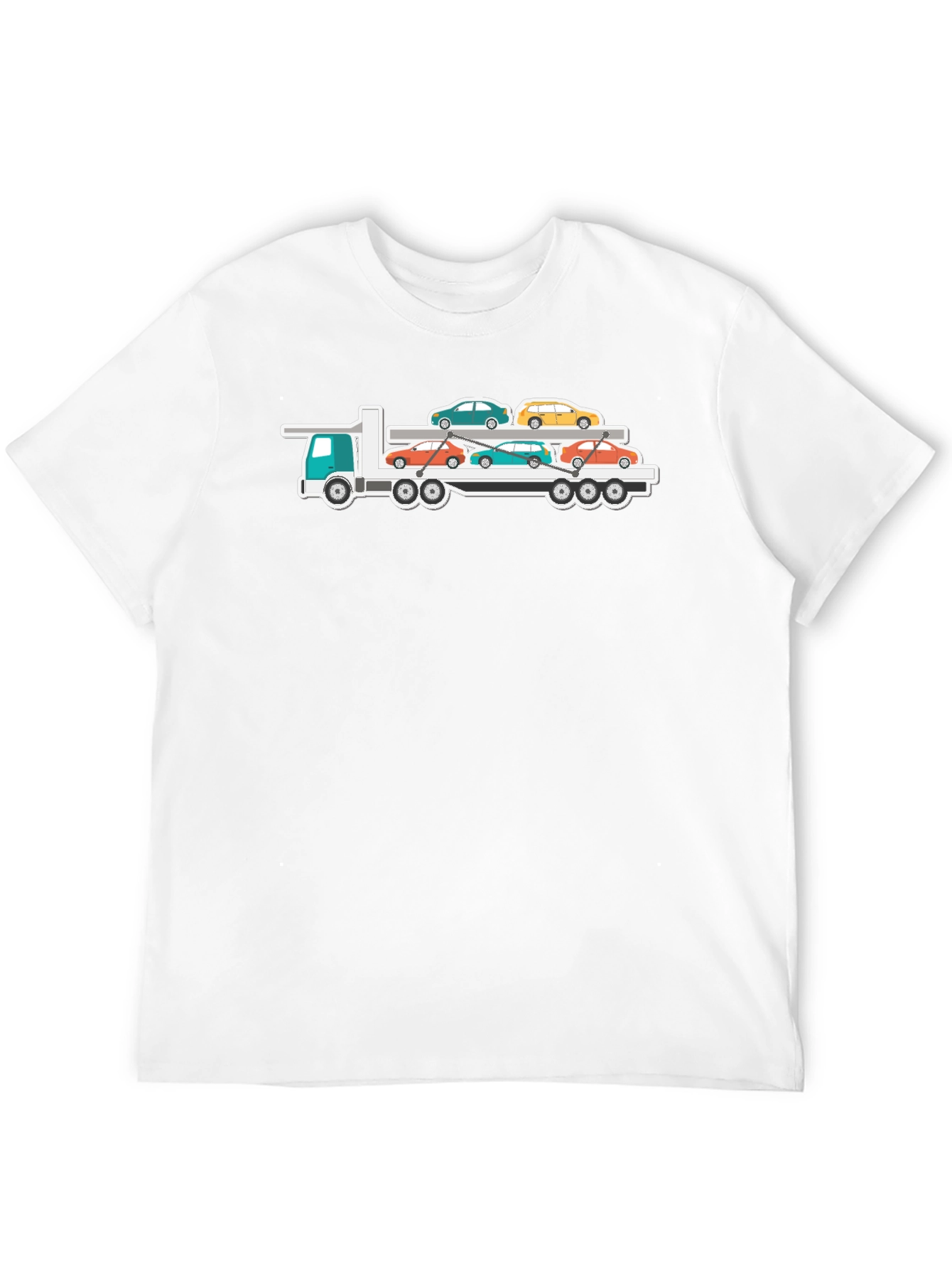 Car Carrier Truck T-Shirt - Automotive Enthusiast Tee