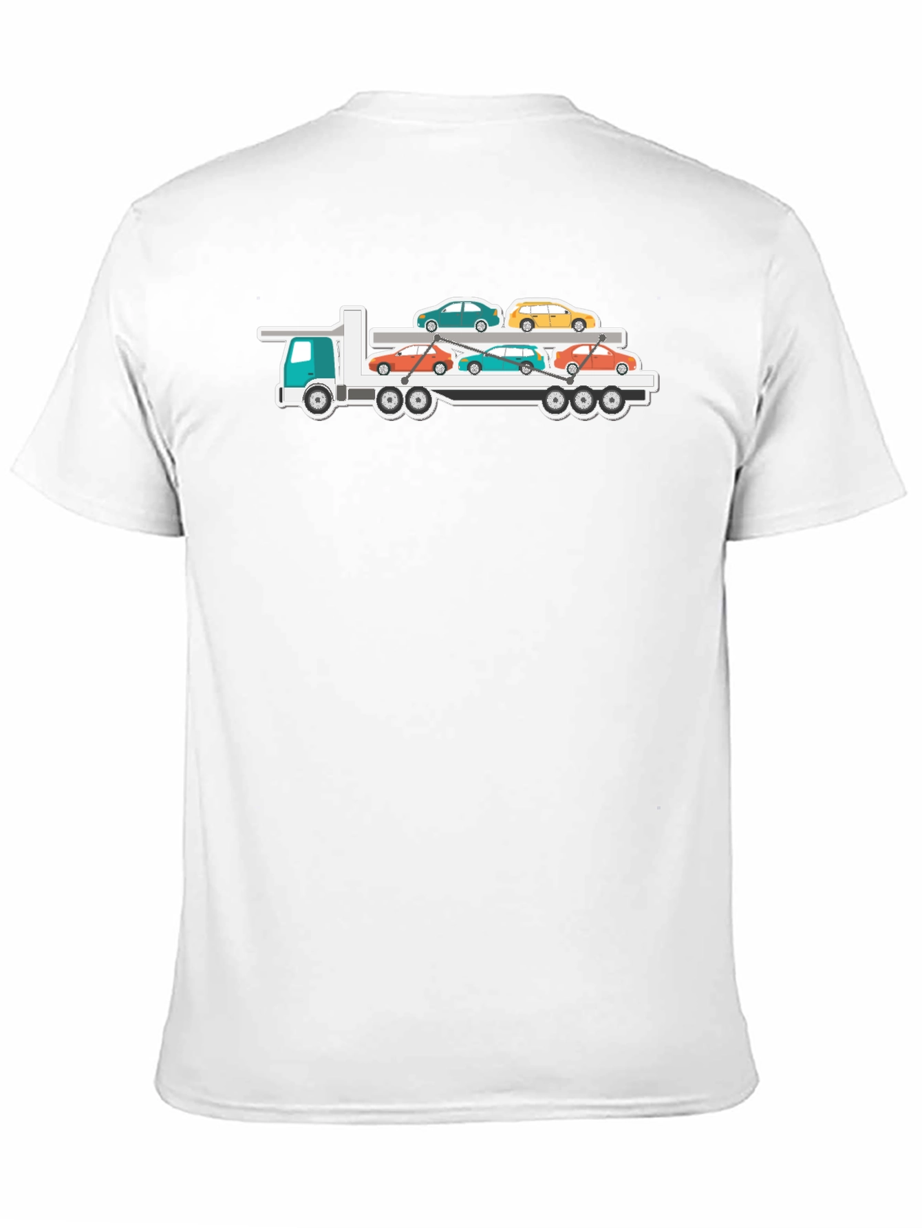 Car Carrier Truck T-Shirt - Automotive Enthusiast Tee