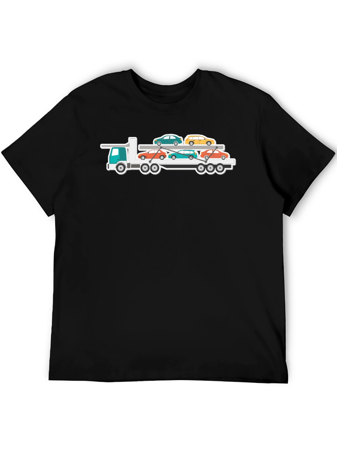 Car Carrier Truck T-Shirt - Automotive Enthusiast Tee