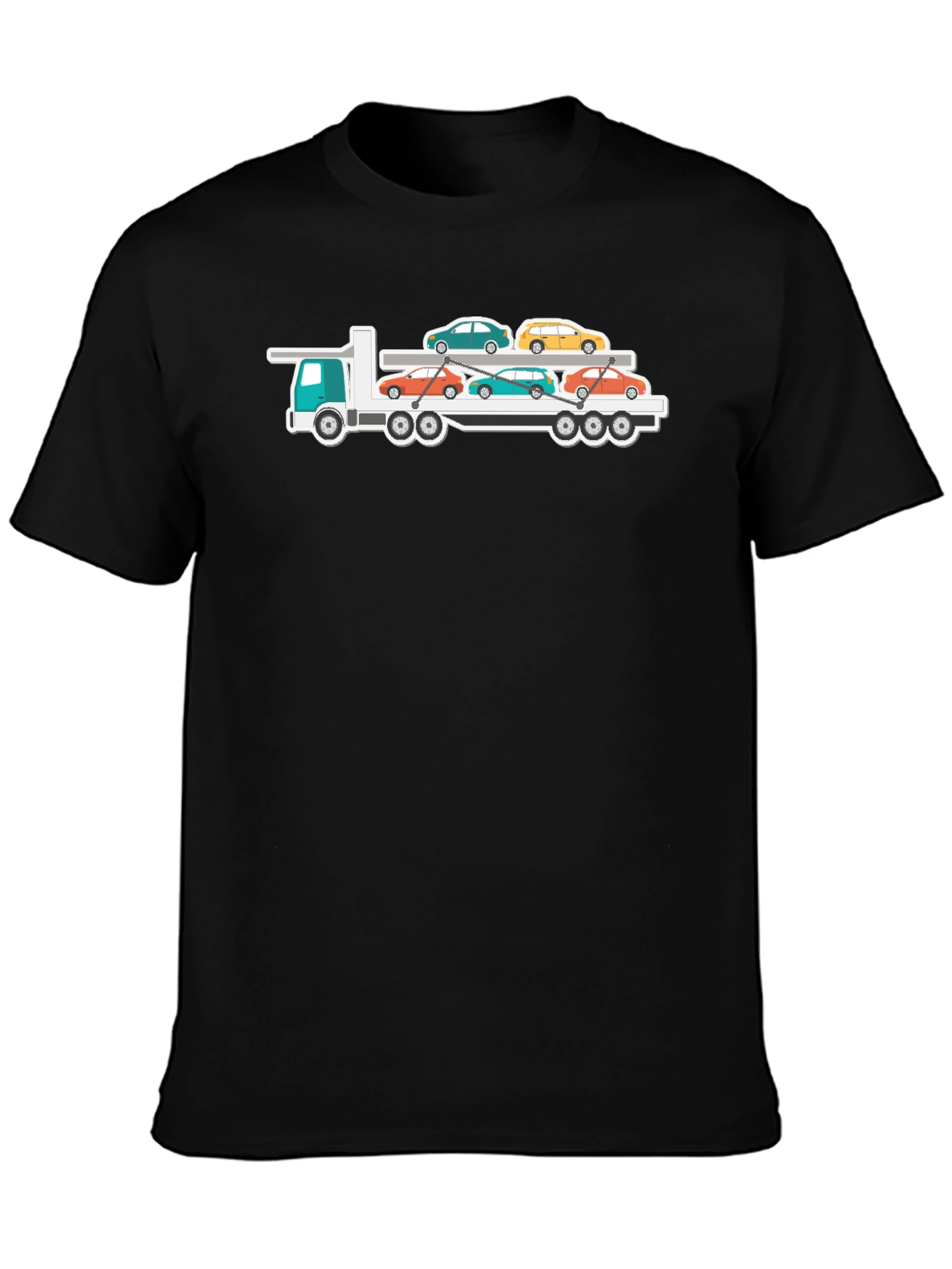 Car Carrier Truck T-Shirt - Automotive Enthusiast Tee