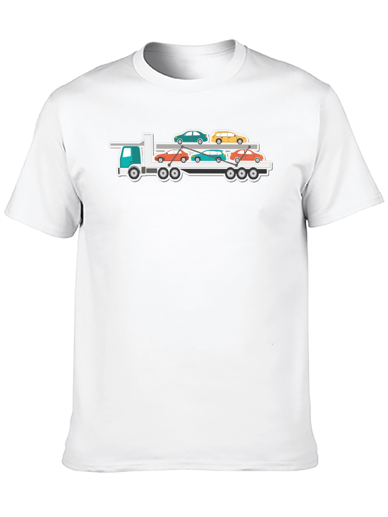 Car Carrier Truck T-Shirt - Automotive Enthusiast Tee