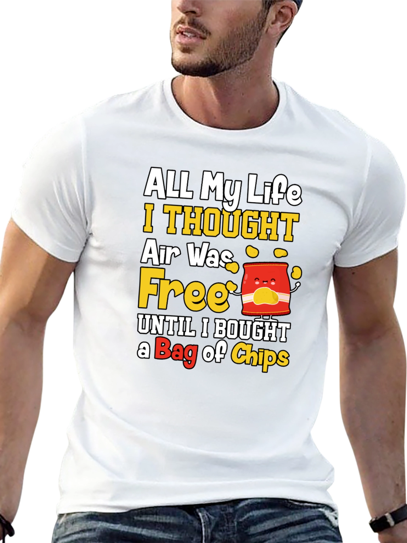 Funny All My Life Air Was Free T-Shirt