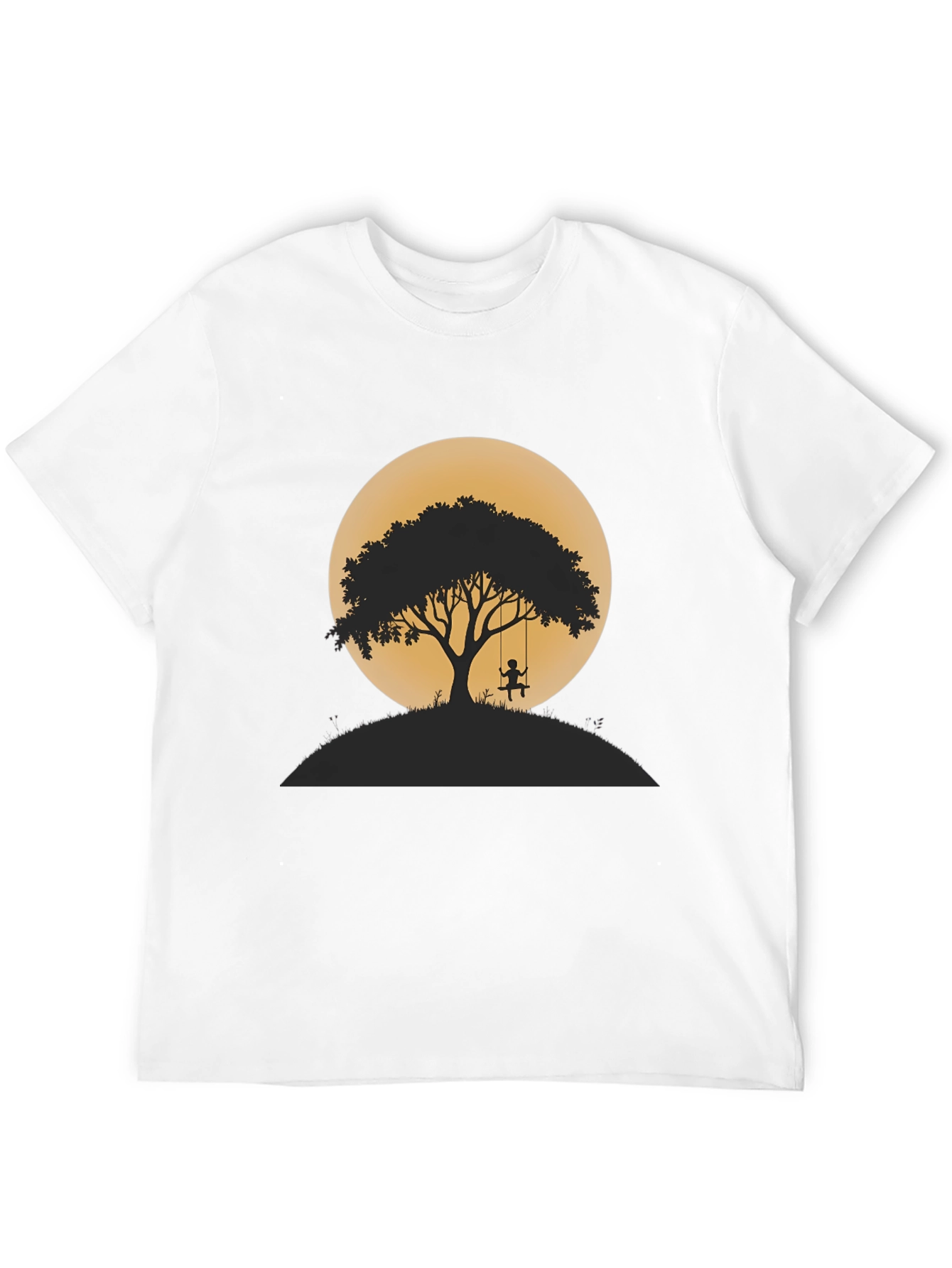 Silhouette Tree Moon T-Shirt