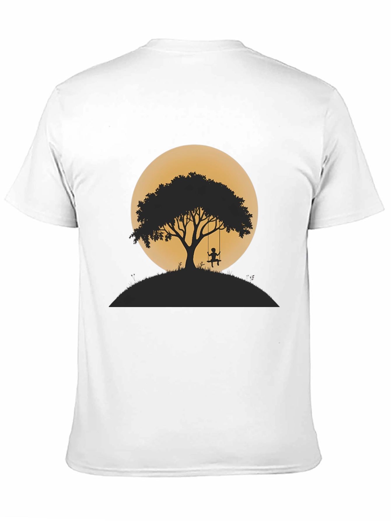 Silhouette Tree Moon T-Shirt