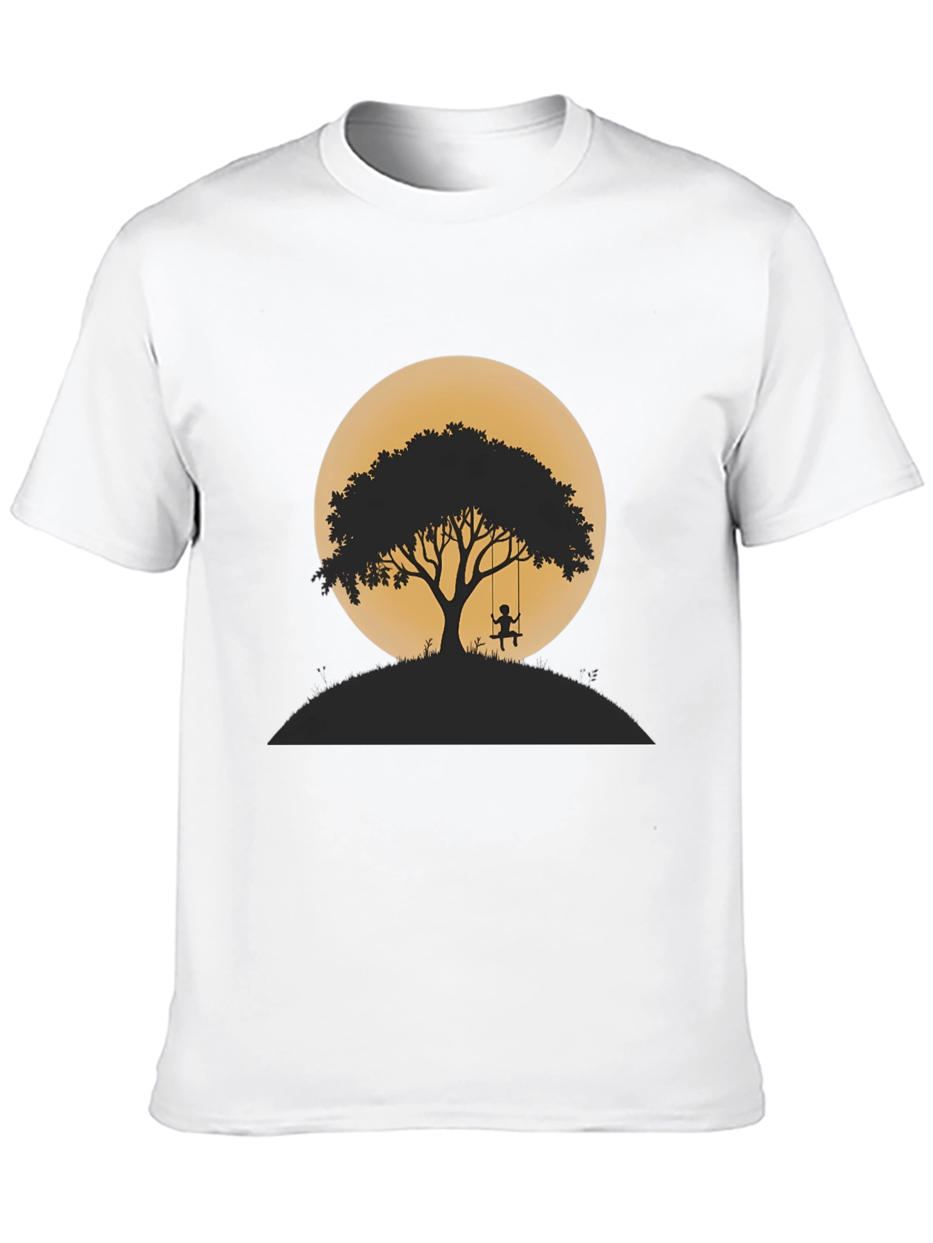 Silhouette Tree Moon T-Shirt