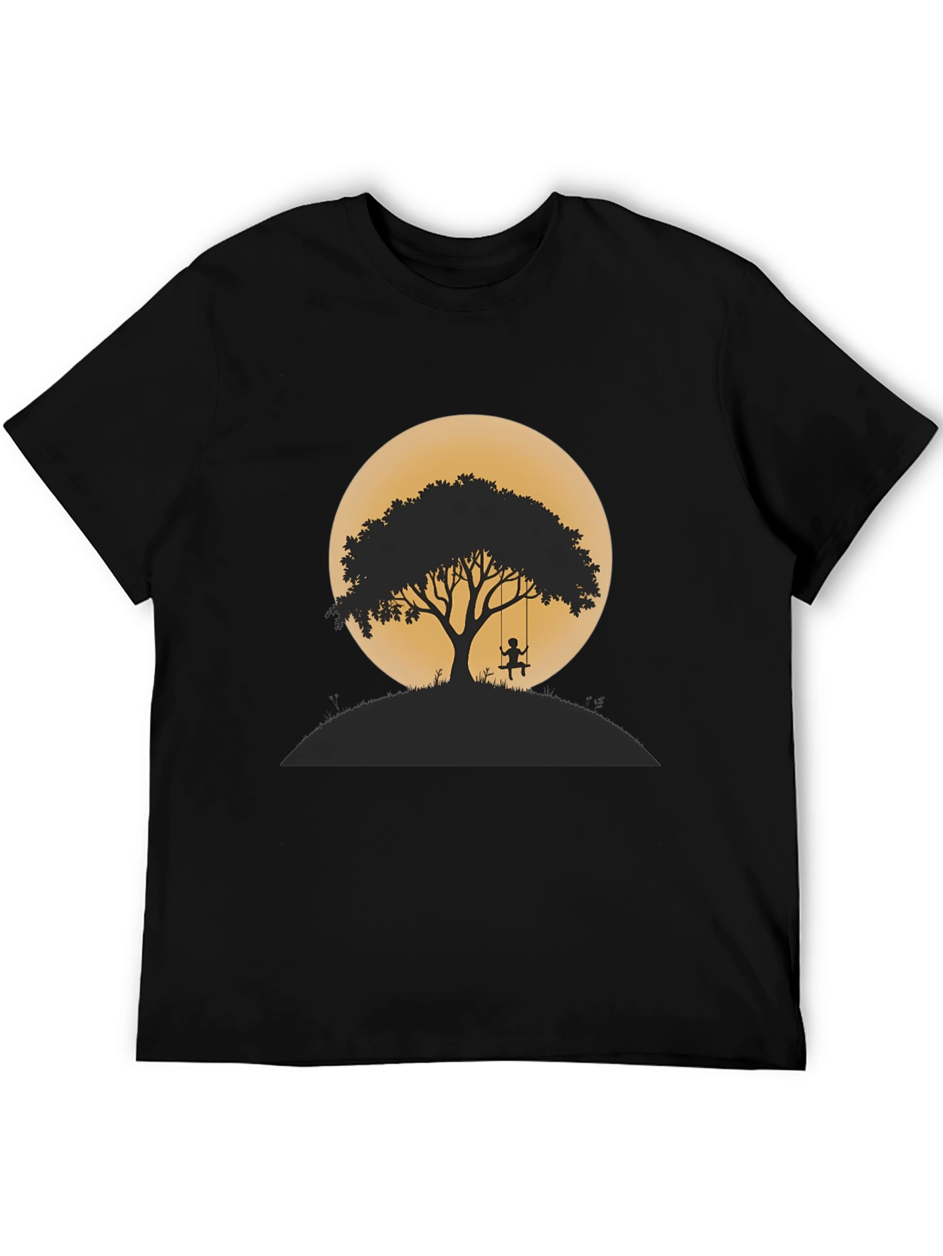 Silhouette Tree Moon T-Shirt