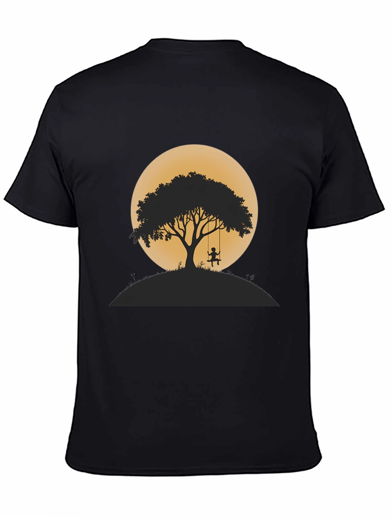 Silhouette Tree Moon T-Shirt