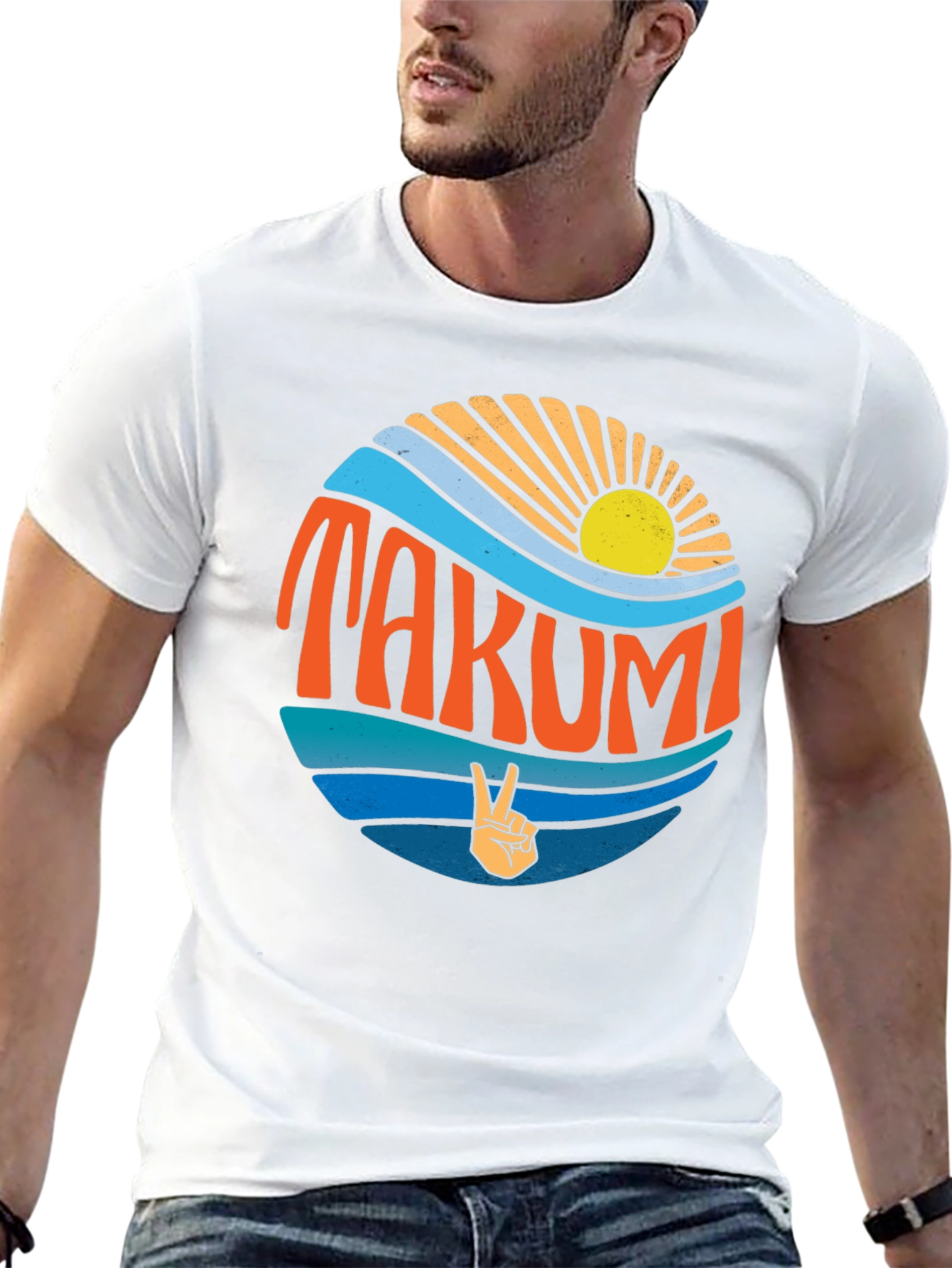 Retro Takumi Graphic T-Shirt
