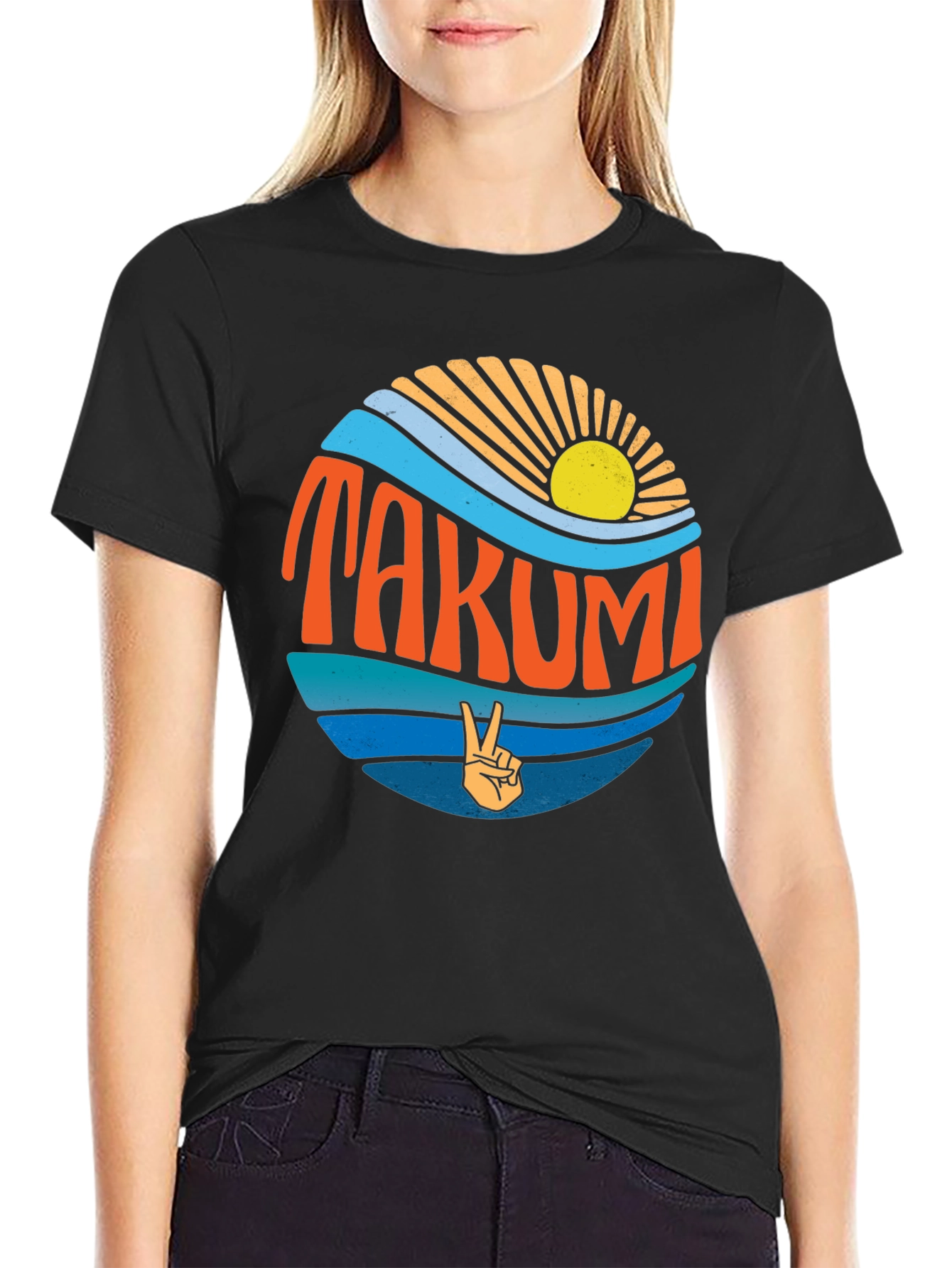 Retro Takumi Graphic T-Shirt