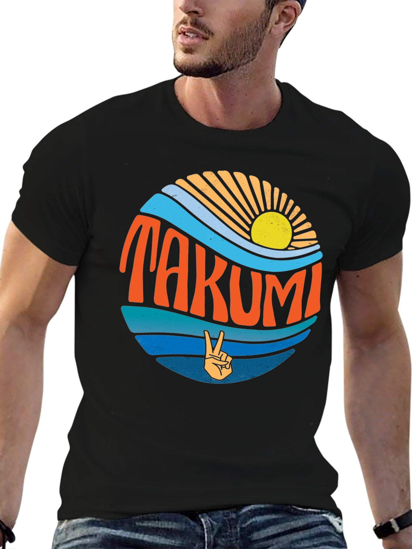 Retro Takumi Graphic T-Shirt