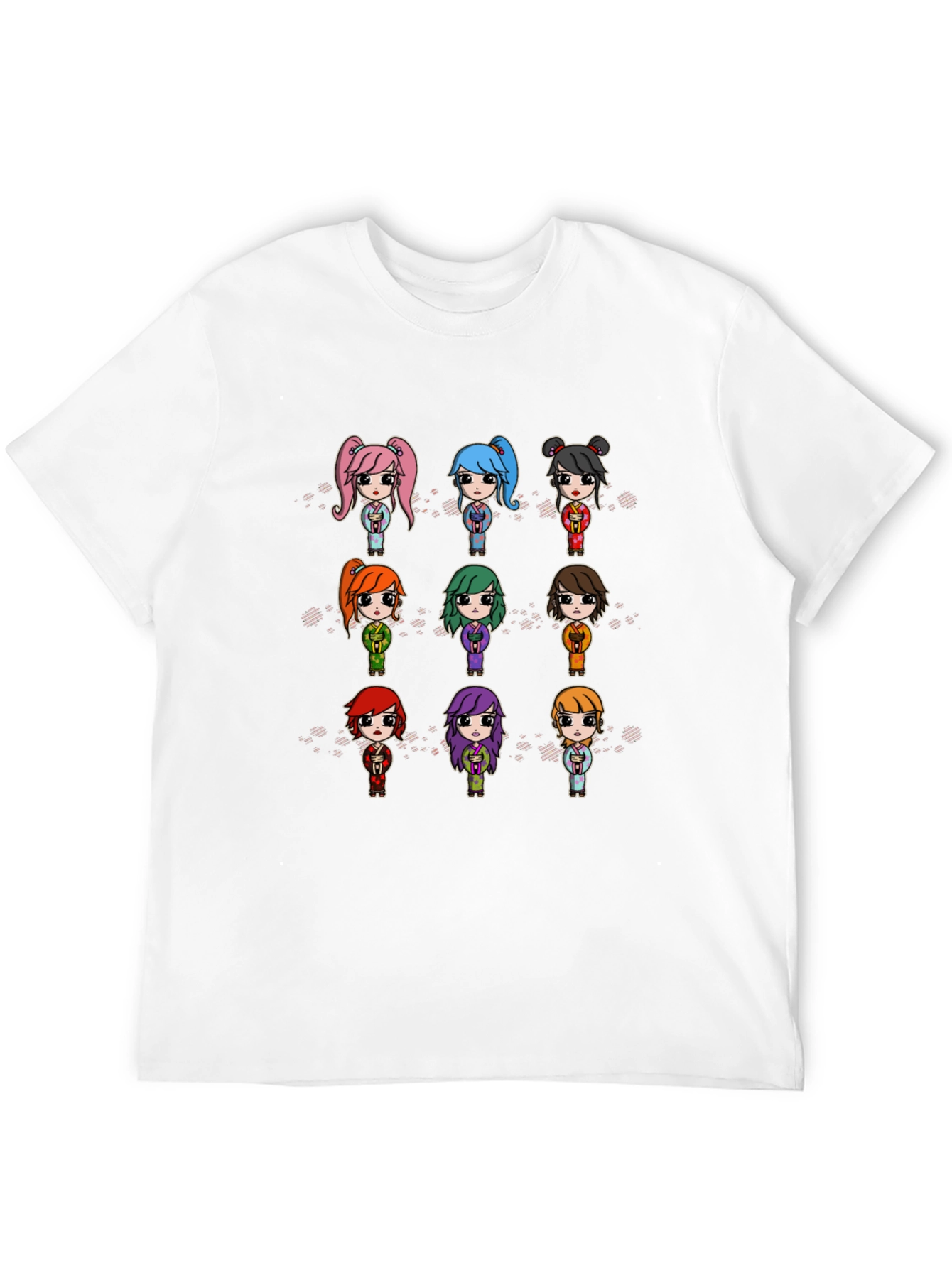 Anime Girl T-Shirt: Unique Design Comfortable Fit
