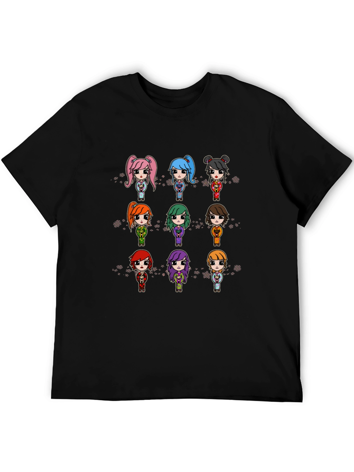 Anime Girl T-Shirt: Unique Design Comfortable Fit