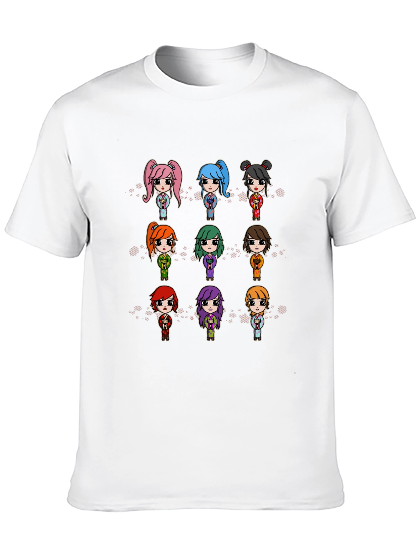 Anime Girl T-Shirt: Unique Design Comfortable Fit
