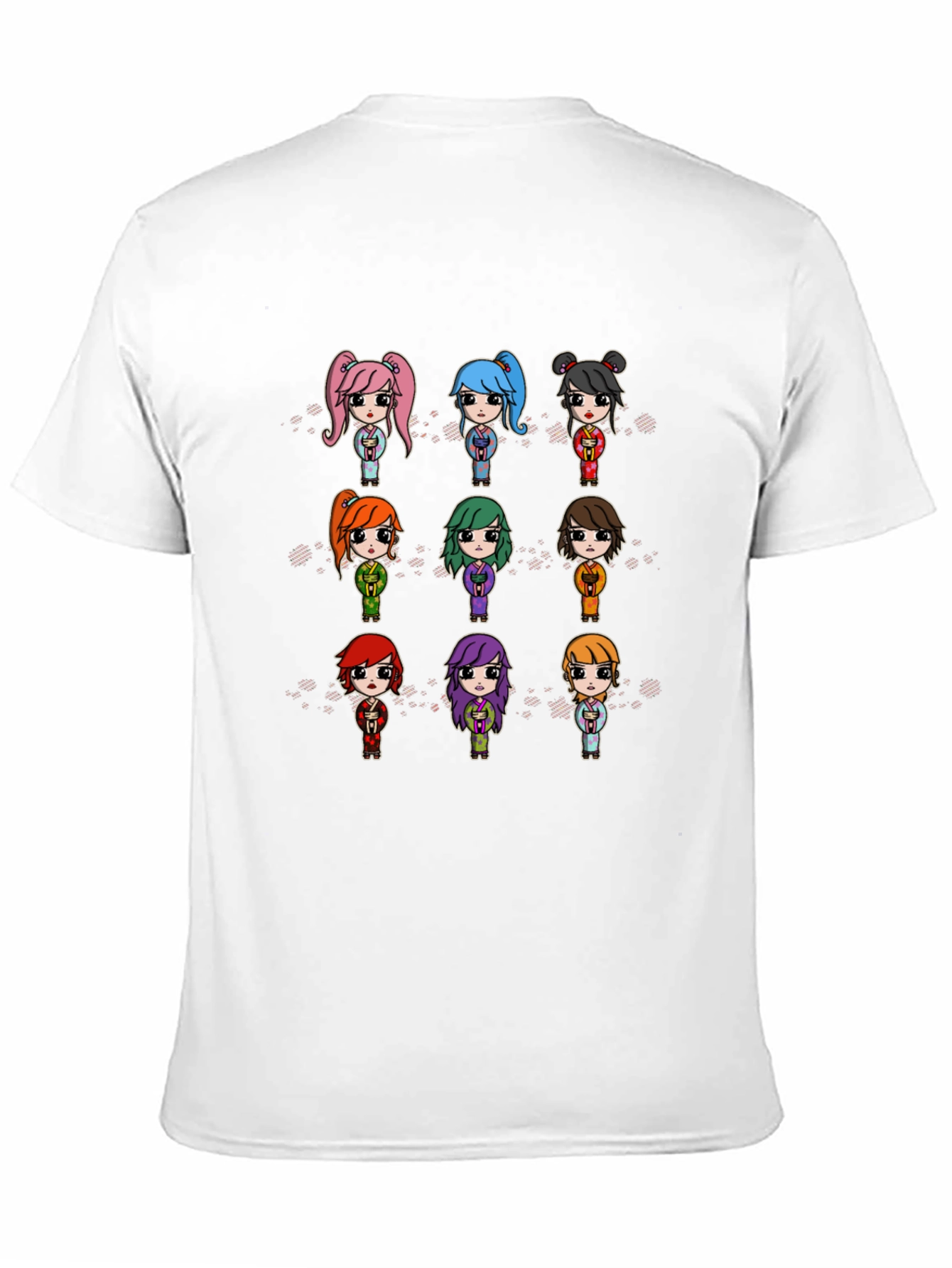 Anime Girl T-Shirt: Unique Design Comfortable Fit