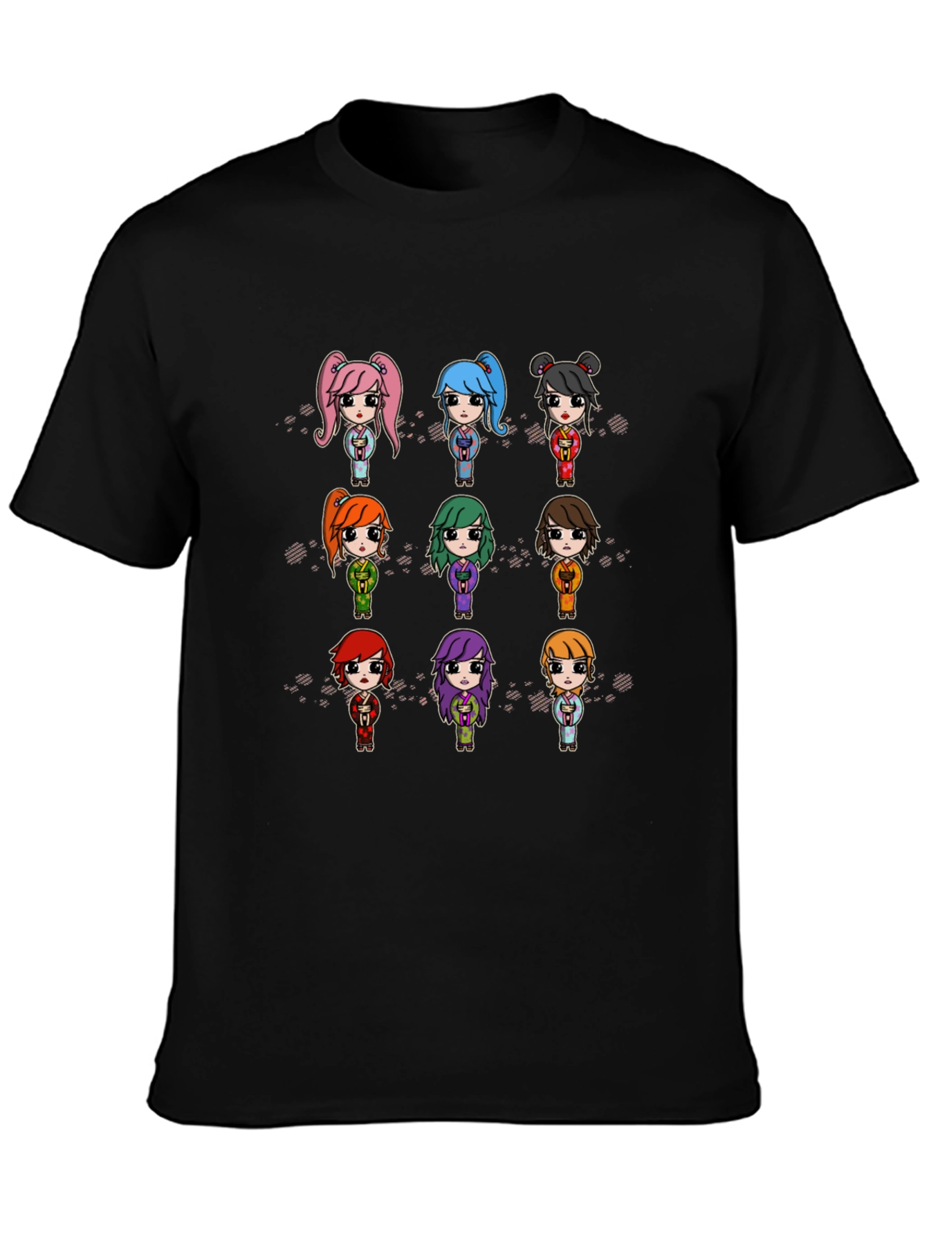 Anime Girl T-Shirt: Unique Design Comfortable Fit