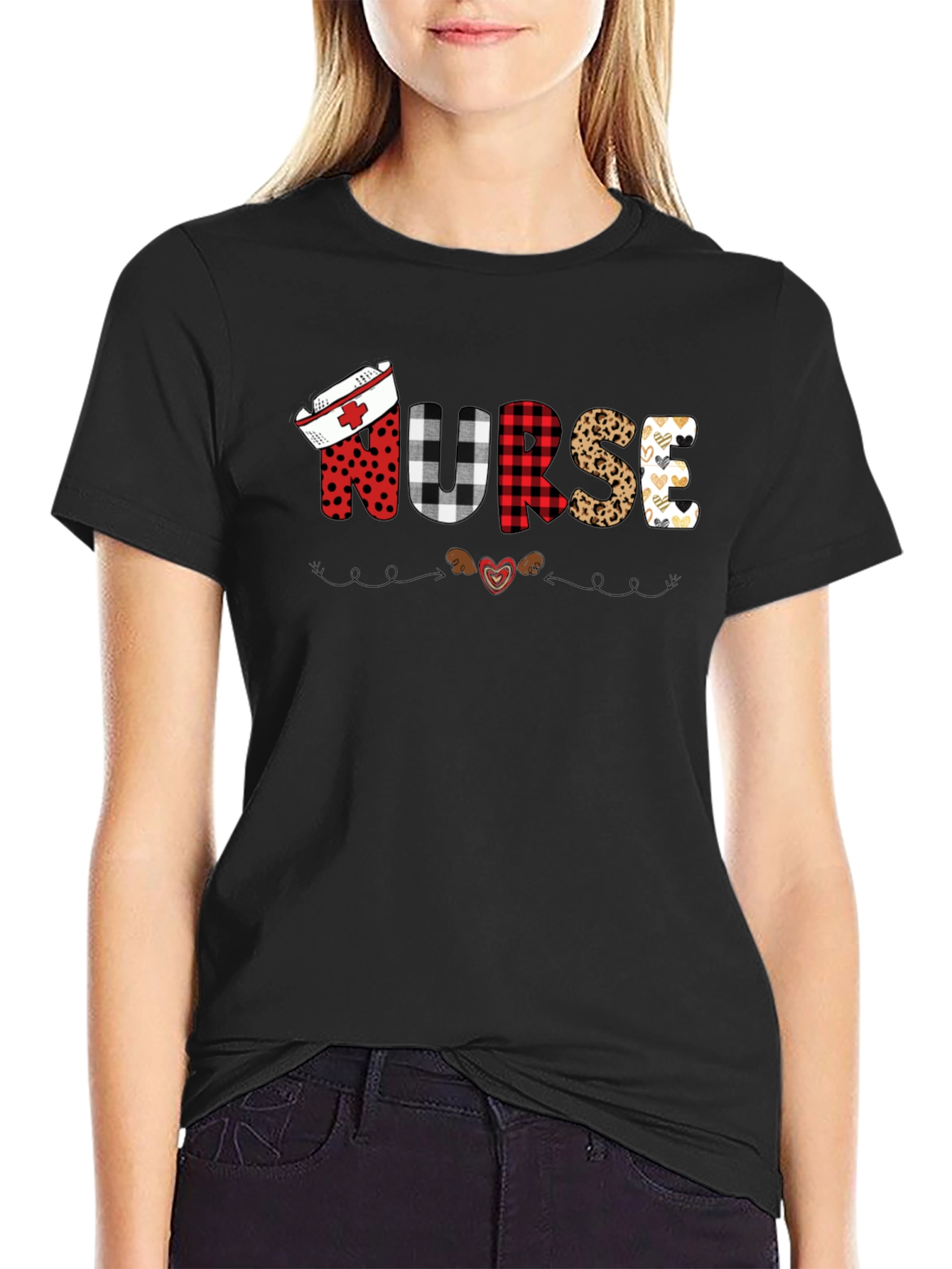 Nurse Valentines Day Graphic Tee