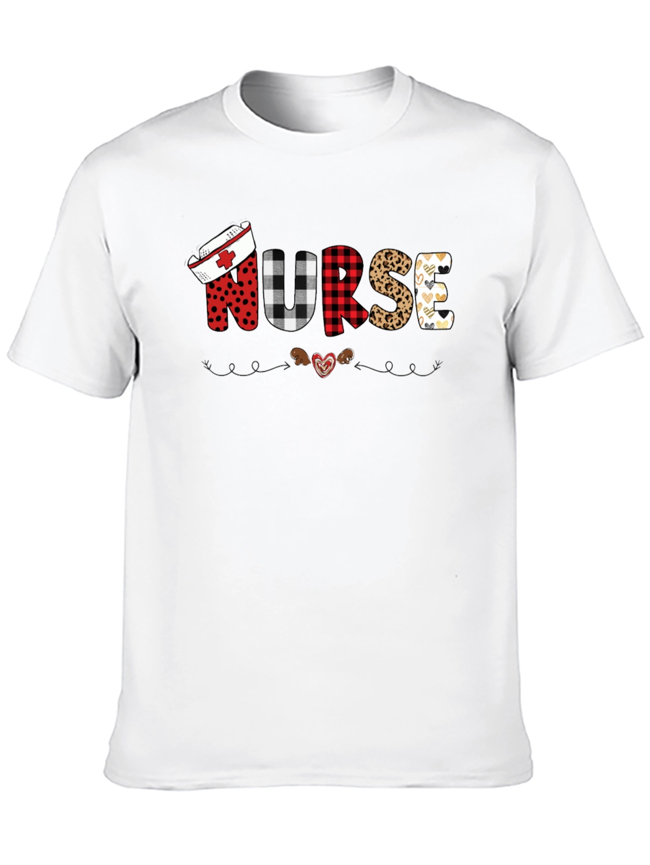 Nurse Valentines Day Graphic Tee