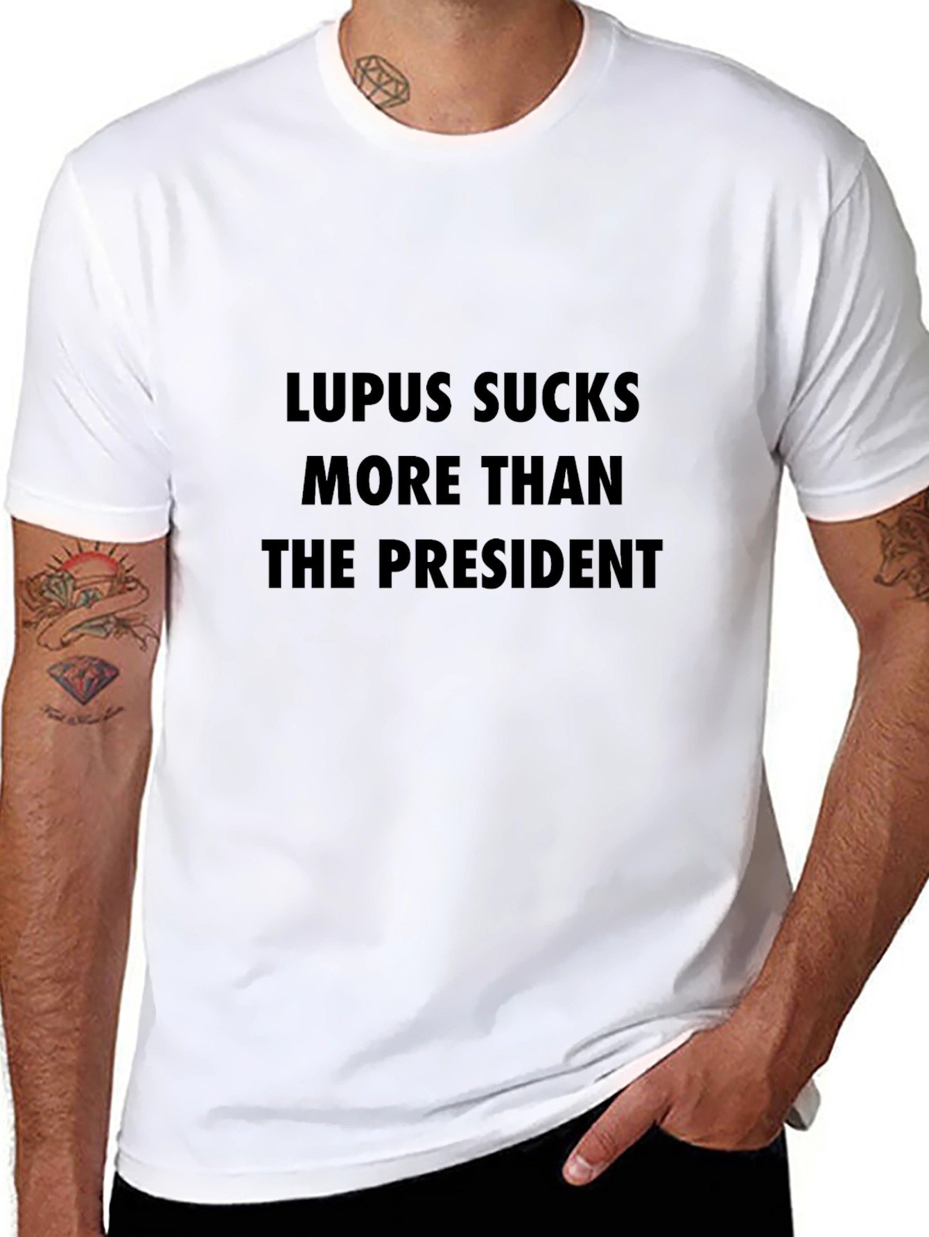 Lupus Sucks T-Shirt - Bold Statement Tee