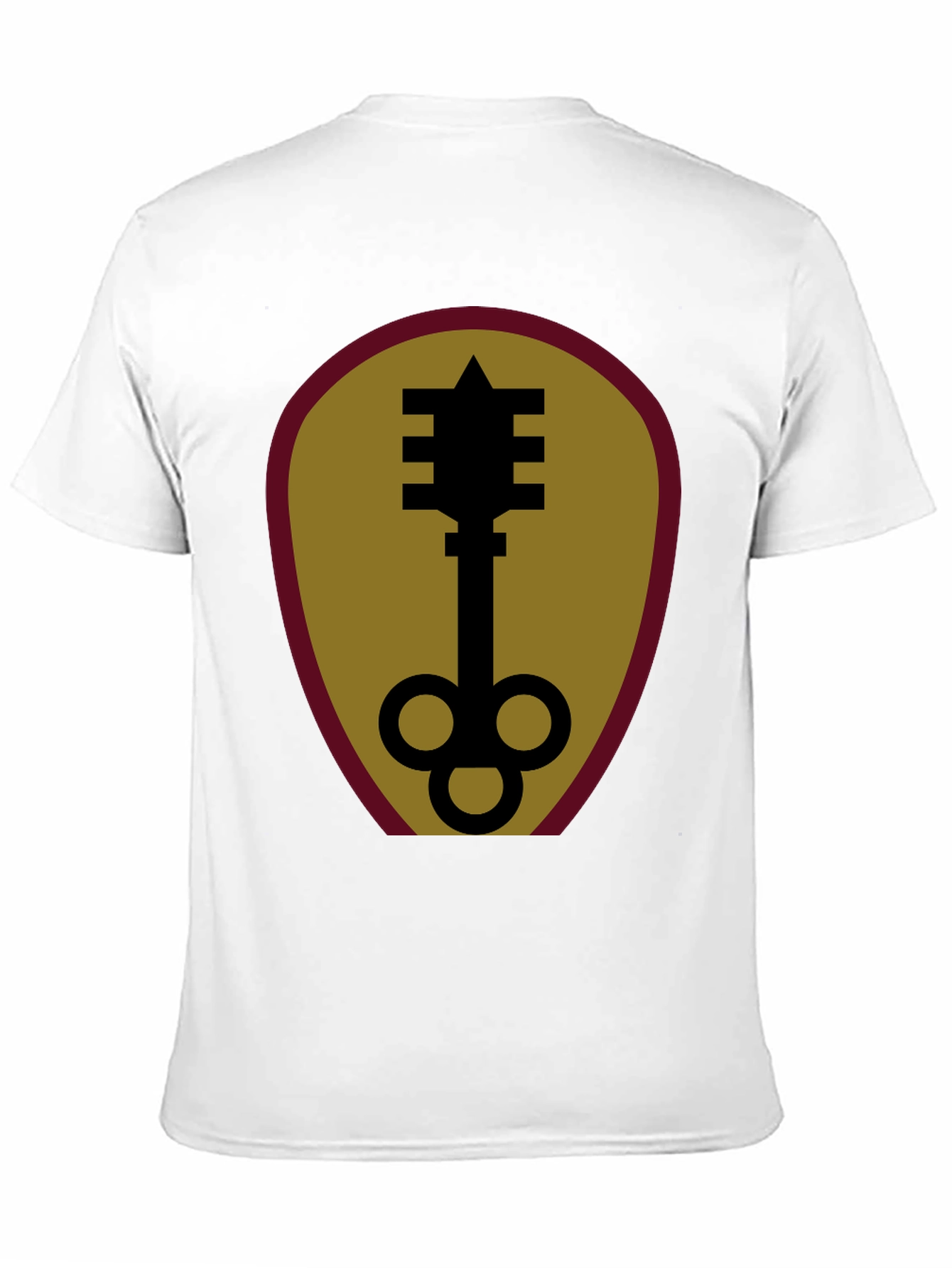 Unique Key Graphic Black T-Shirt