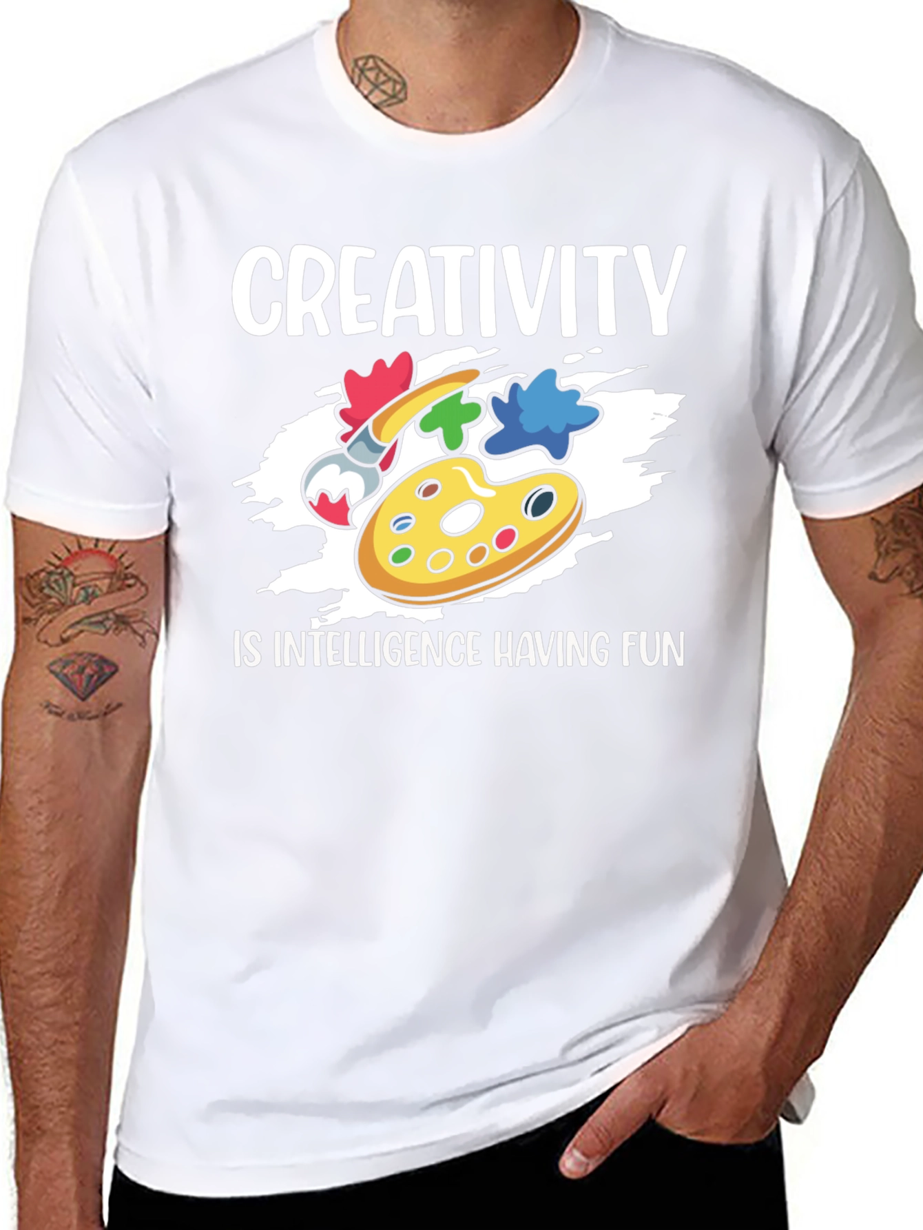 Creativity is Intelligence Having Fun T-Shirt