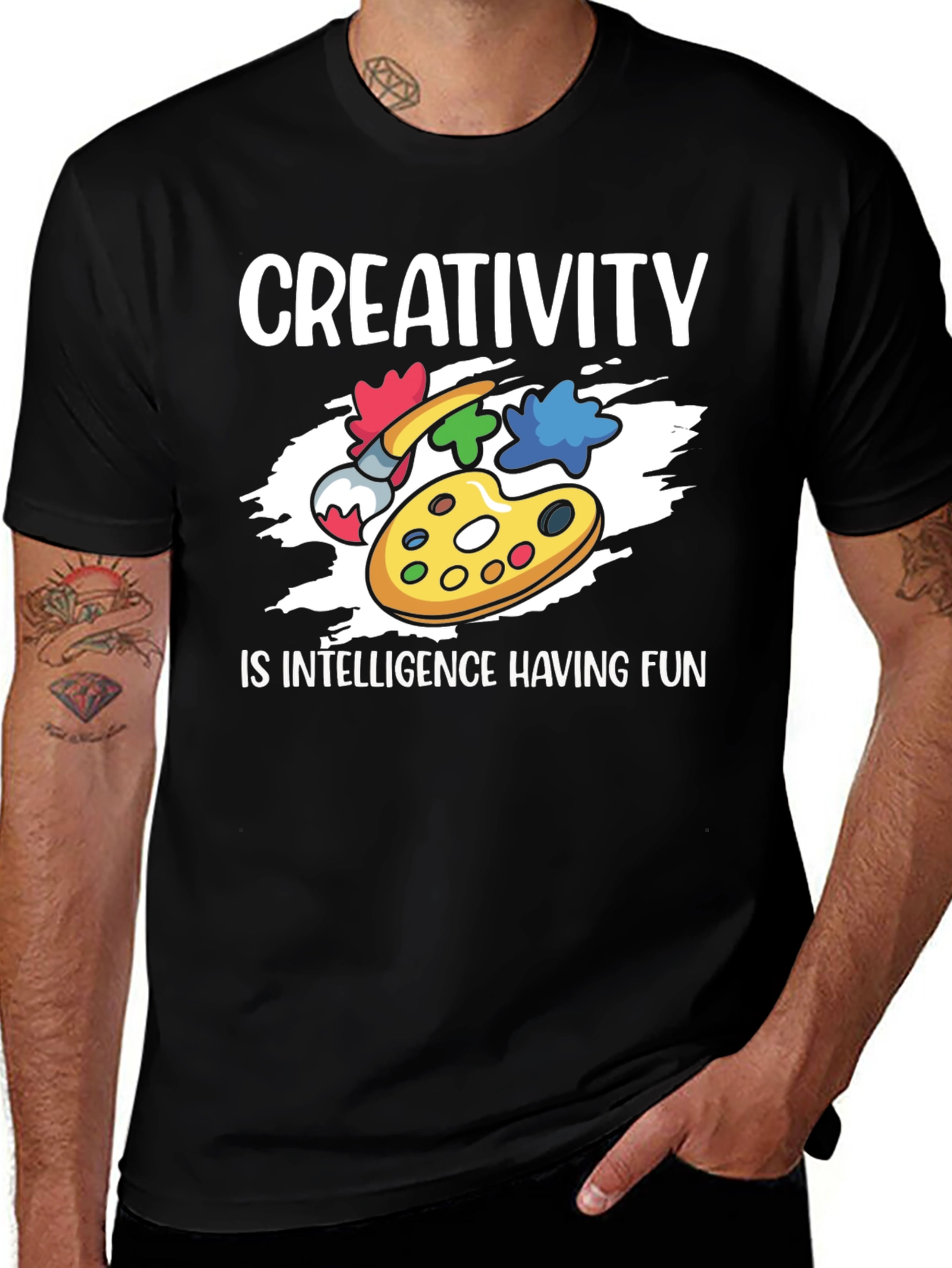 Creativity is Intelligence Having Fun T-Shirt