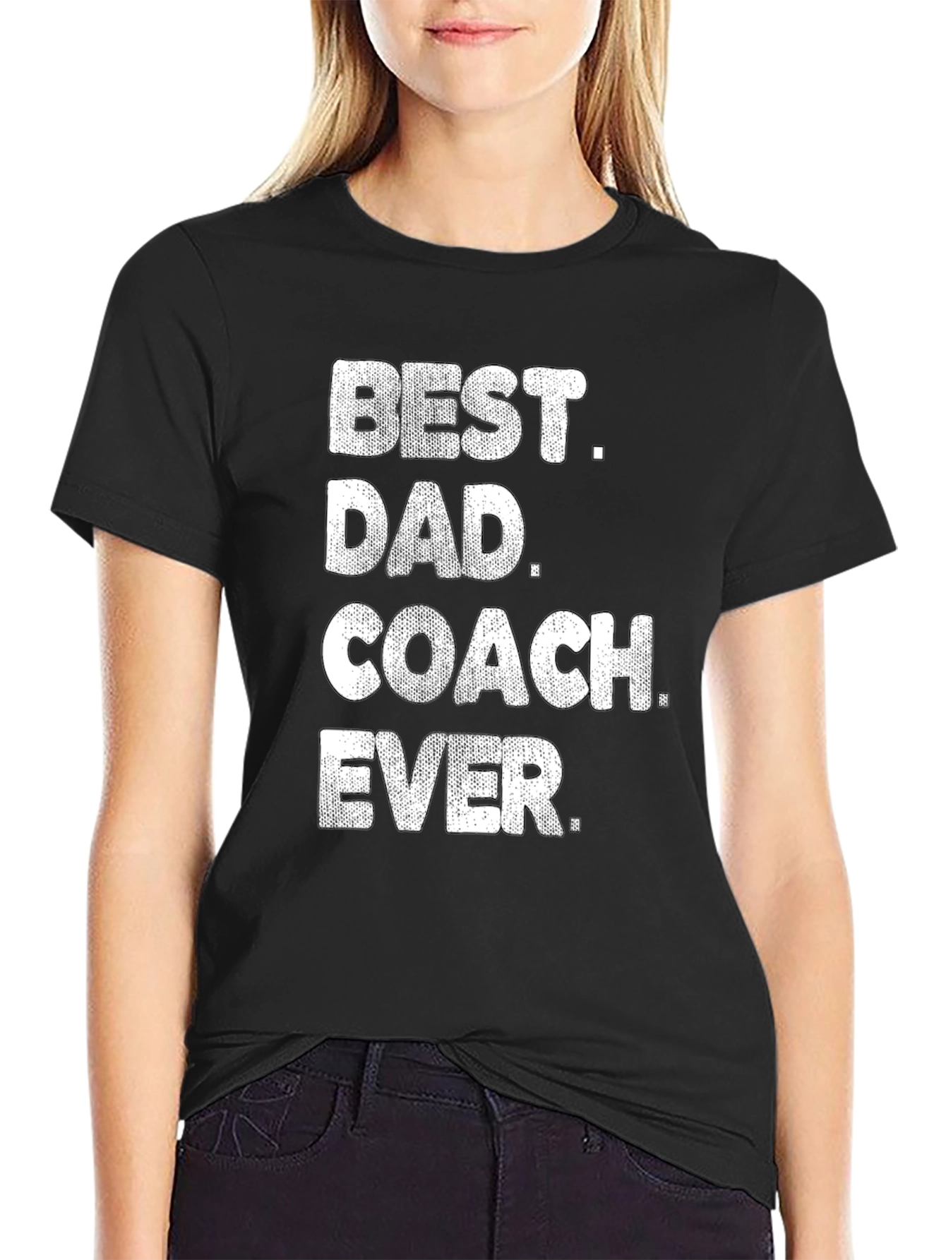 Best Dad Coach Ever T-Shirt - Mens Graphic Tee