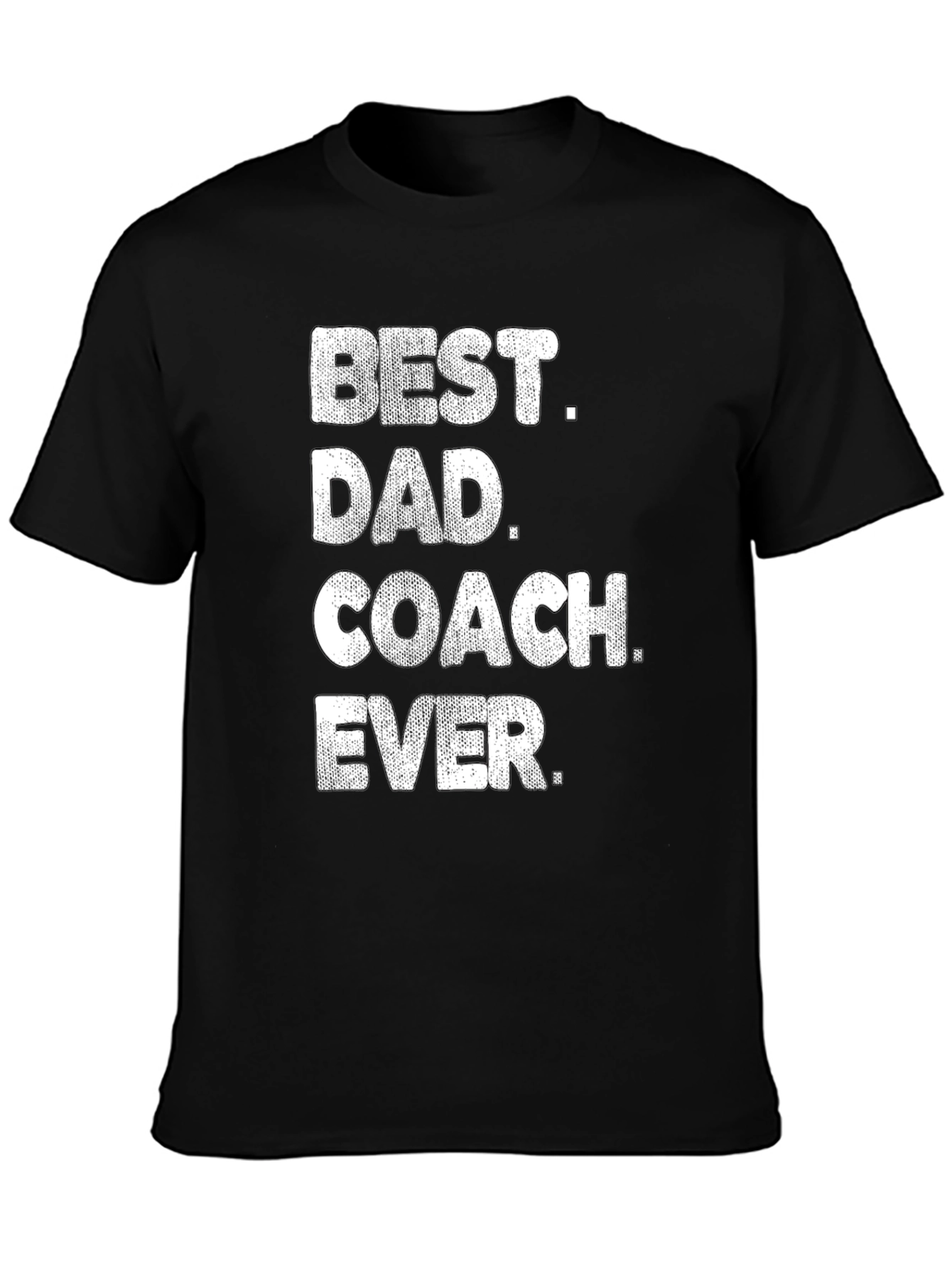 Best Dad Coach Ever T-Shirt - Mens Graphic Tee