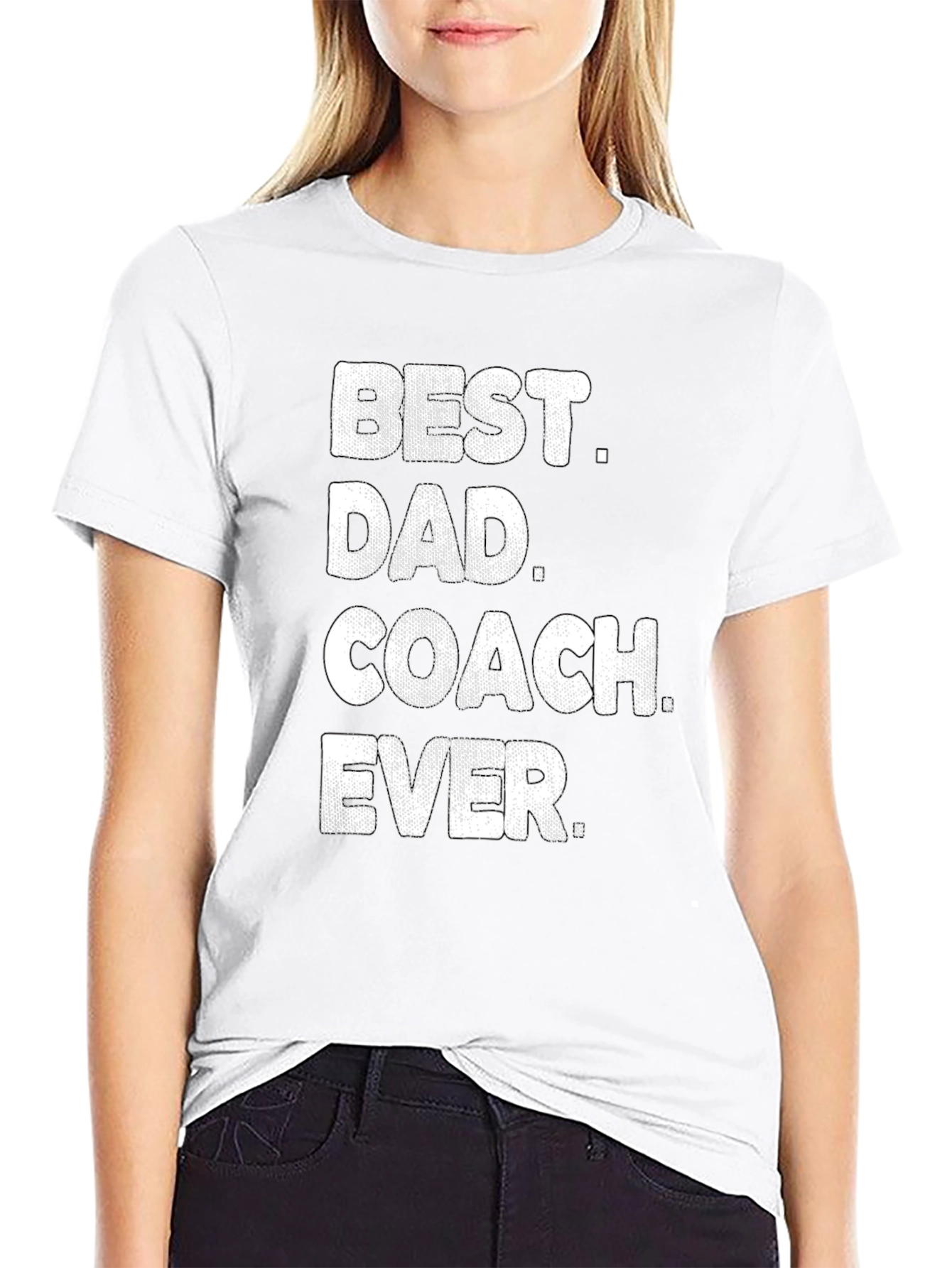 Best Dad Coach Ever T-Shirt - Mens Graphic Tee