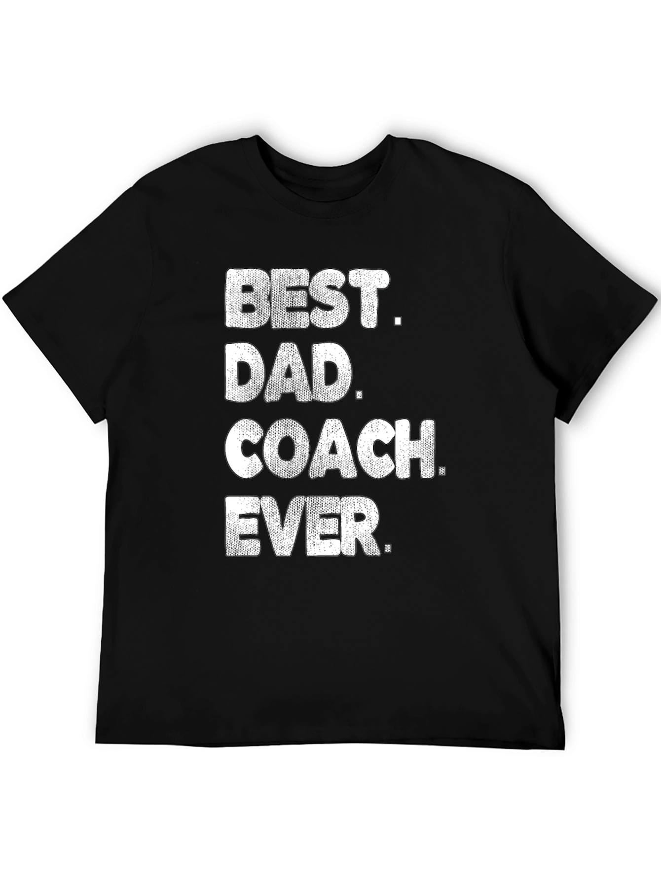 Best Dad Coach Ever T-Shirt - Mens Graphic Tee