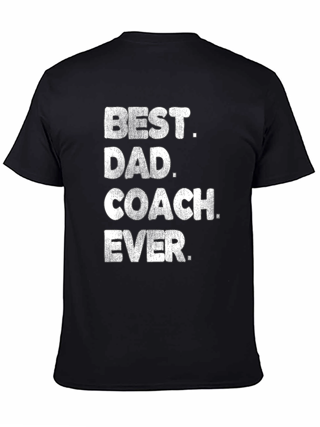 Best Dad Coach Ever T-Shirt - Mens Graphic Tee