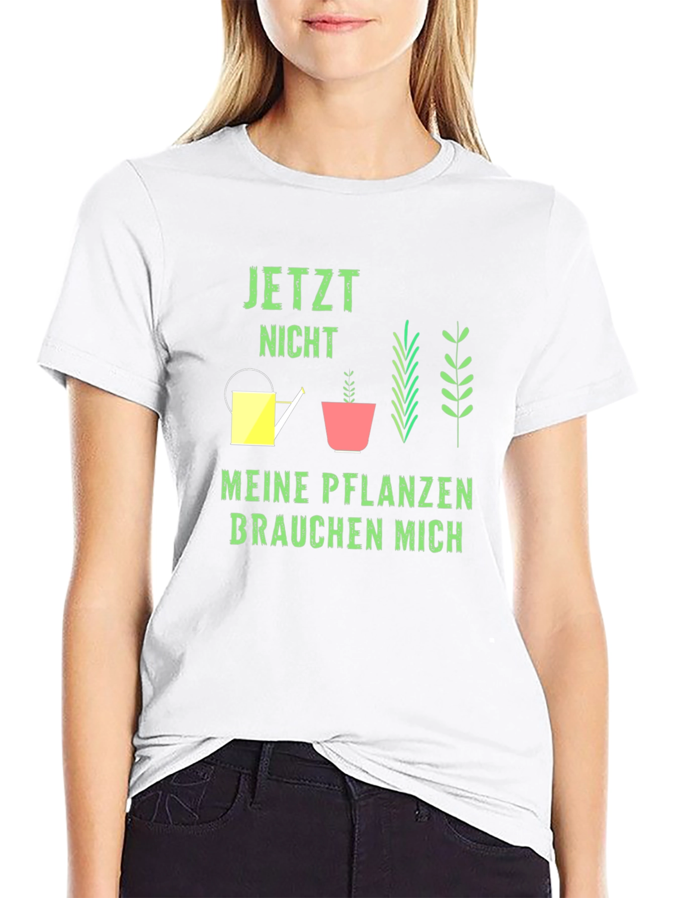 Gardener T-Shirt: Jetzt Nicht Meine Pflanzen Brauchen Mich