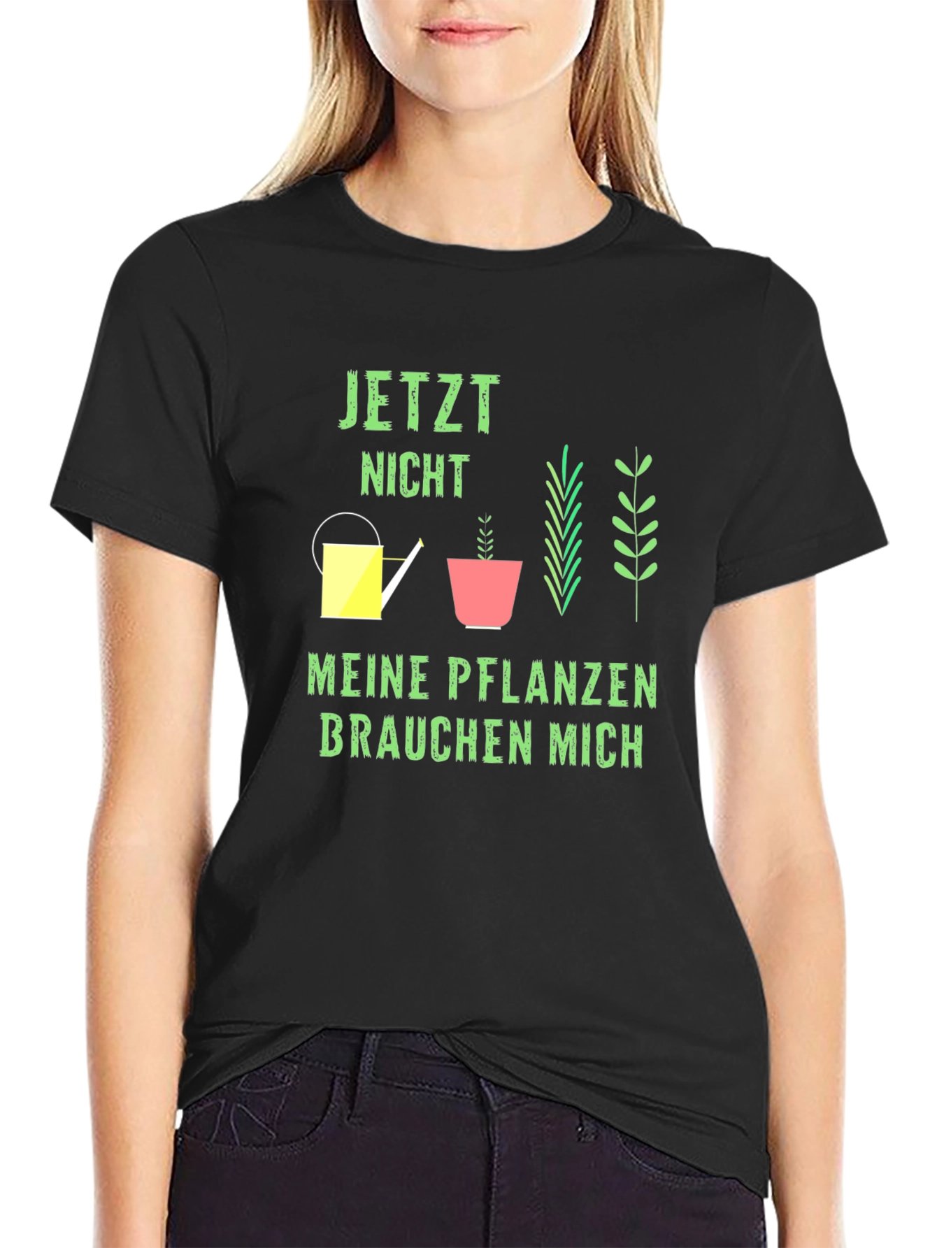 Gardener T-Shirt: Jetzt Nicht Meine Pflanzen Brauchen Mich